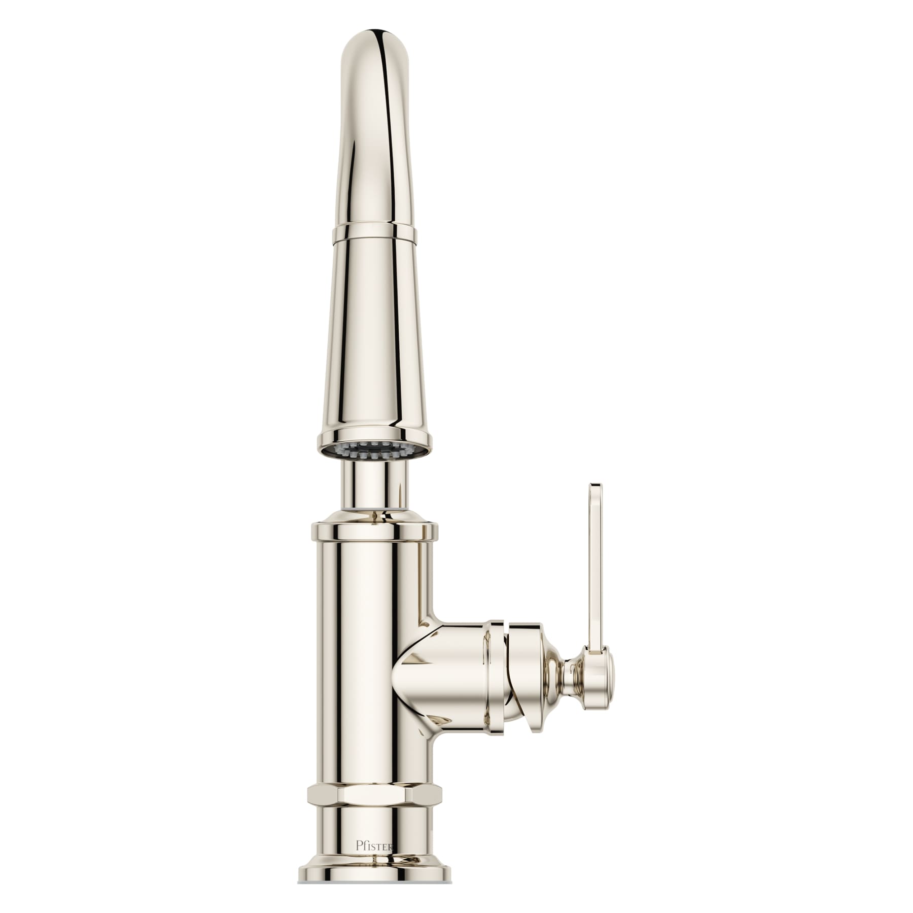 Pfister Port Haven Polished Nickel Single Handle Pull-down