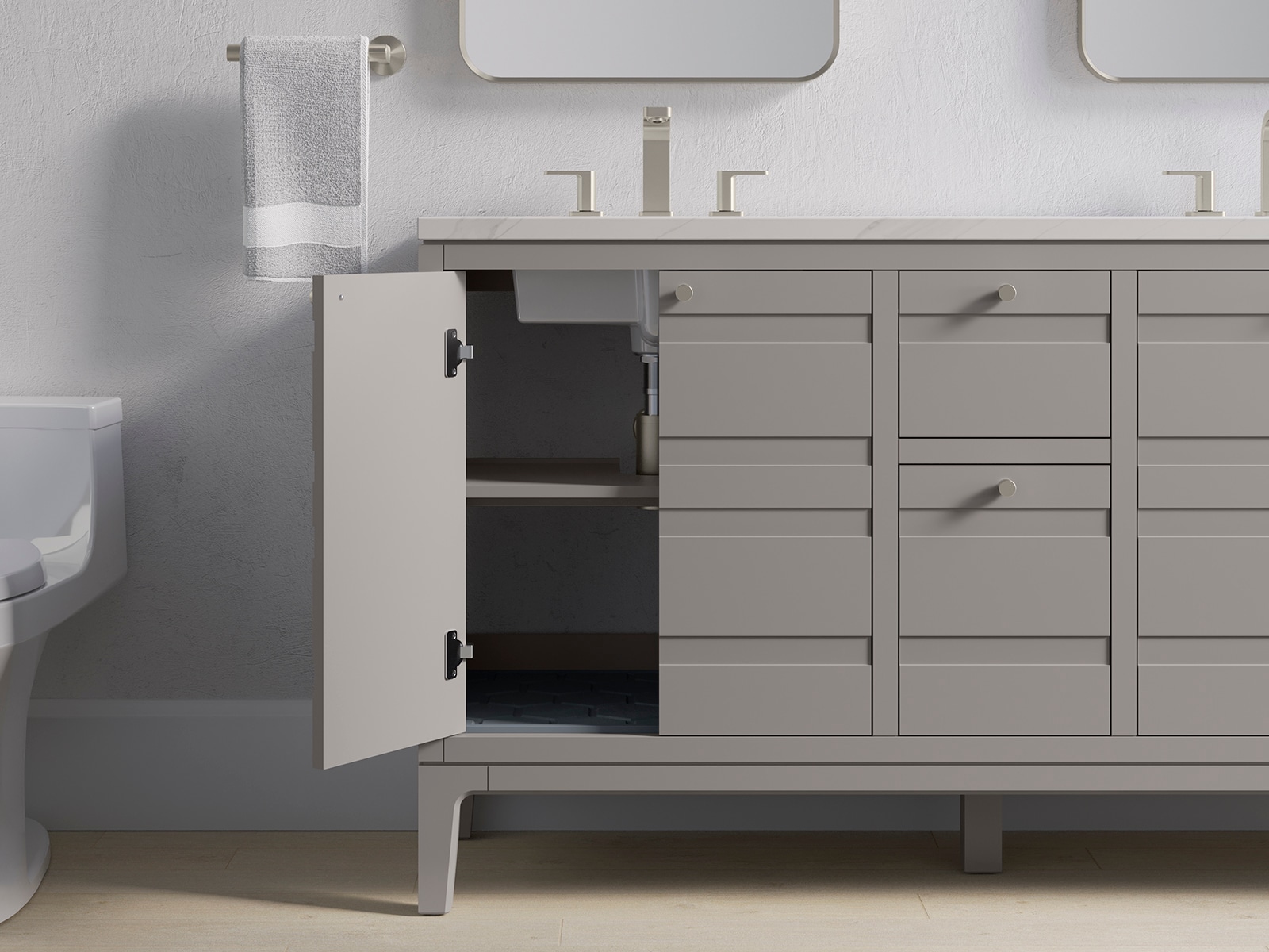 KOHLER 33527-ASB-1WT Bath-Vanity-Combo - View #4