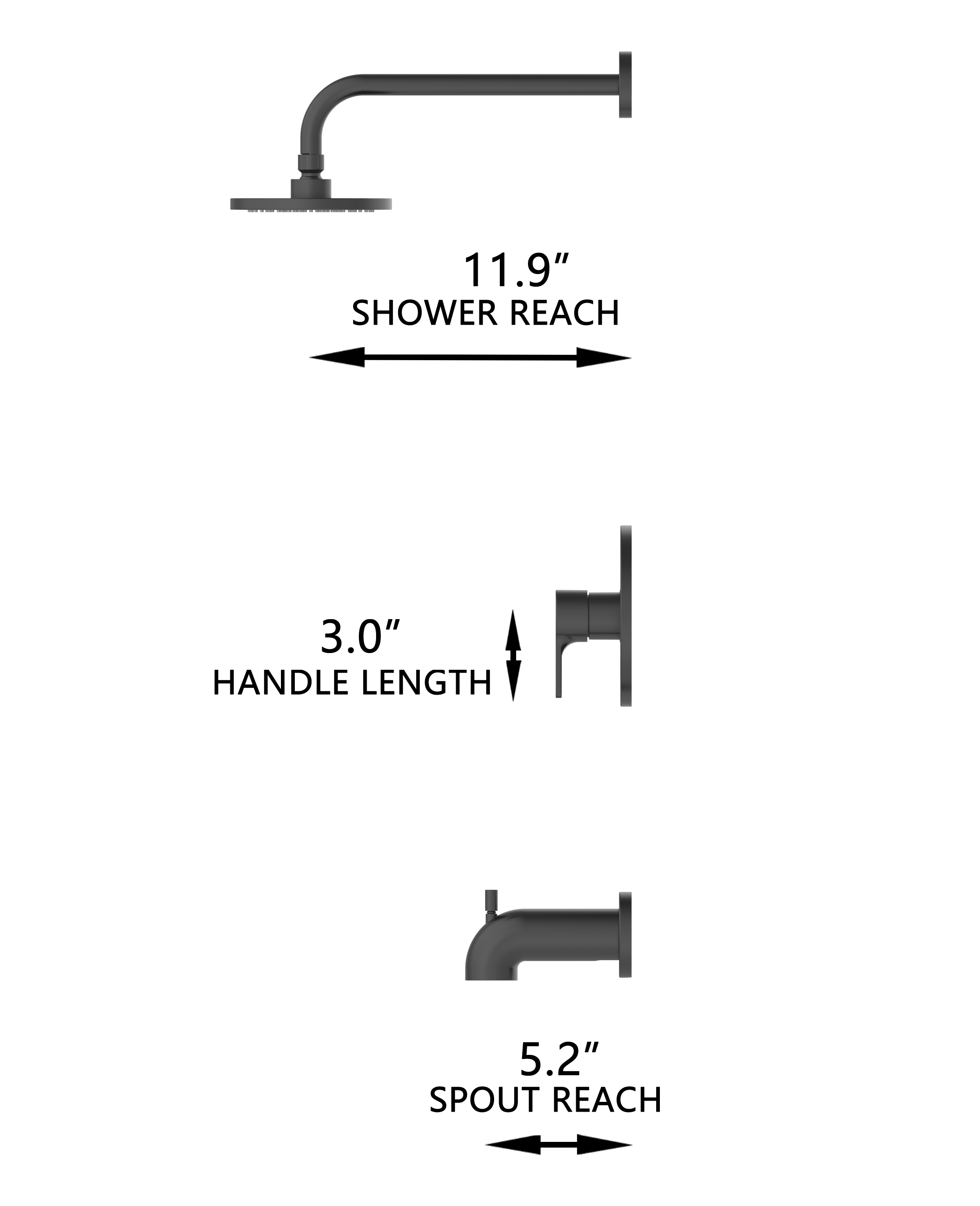 Project Source 65873X-117001 Tub-Shower-Faucets - View #3