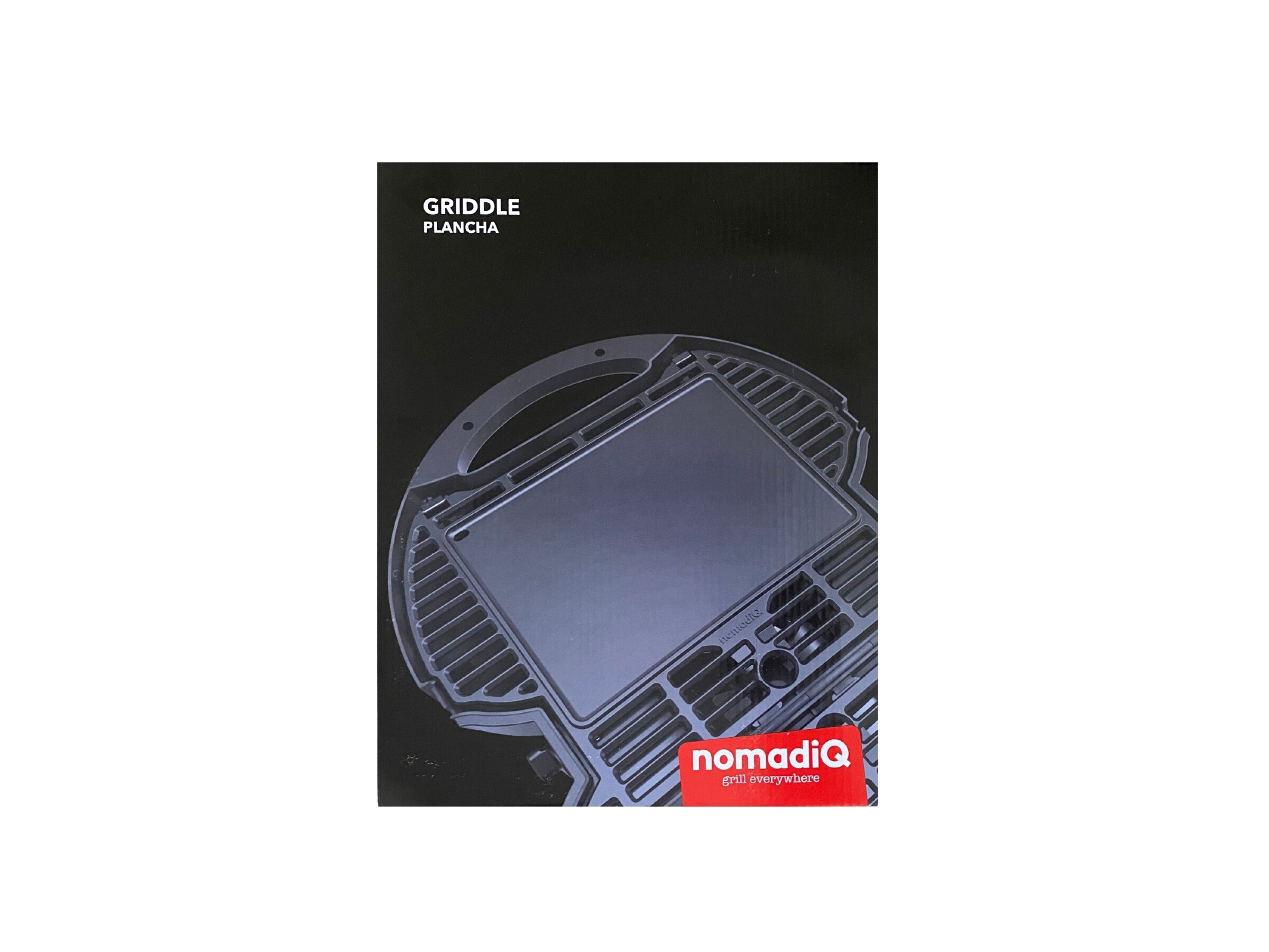 nomadiQ Griddle - Optional ADD-ON accessory for nomadiQ Portable Gas Grill  - NomadiQ Grill