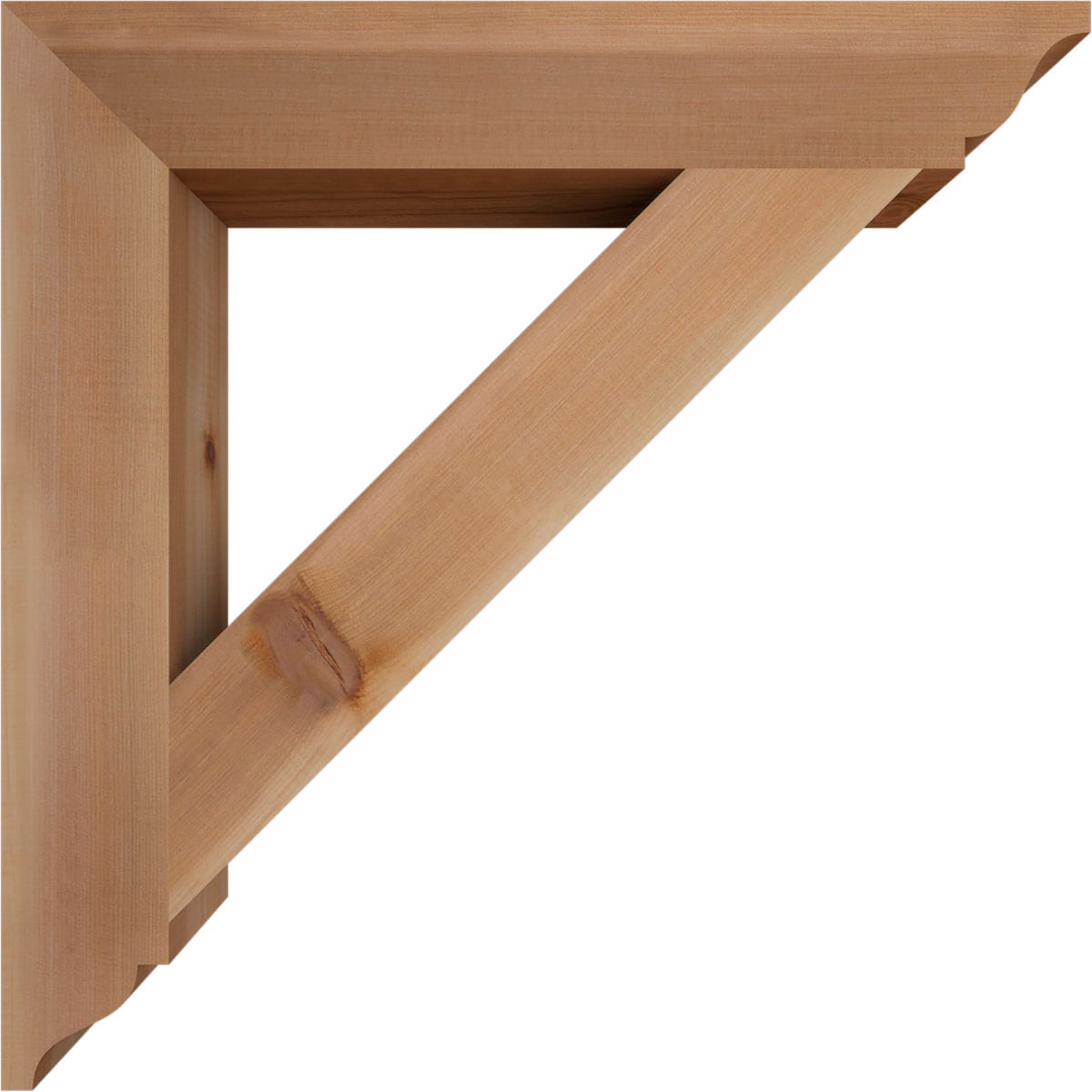 Ekena Millwork BKT04X26X26TRA01SWR Exterior-Brackets-Braces - View #3