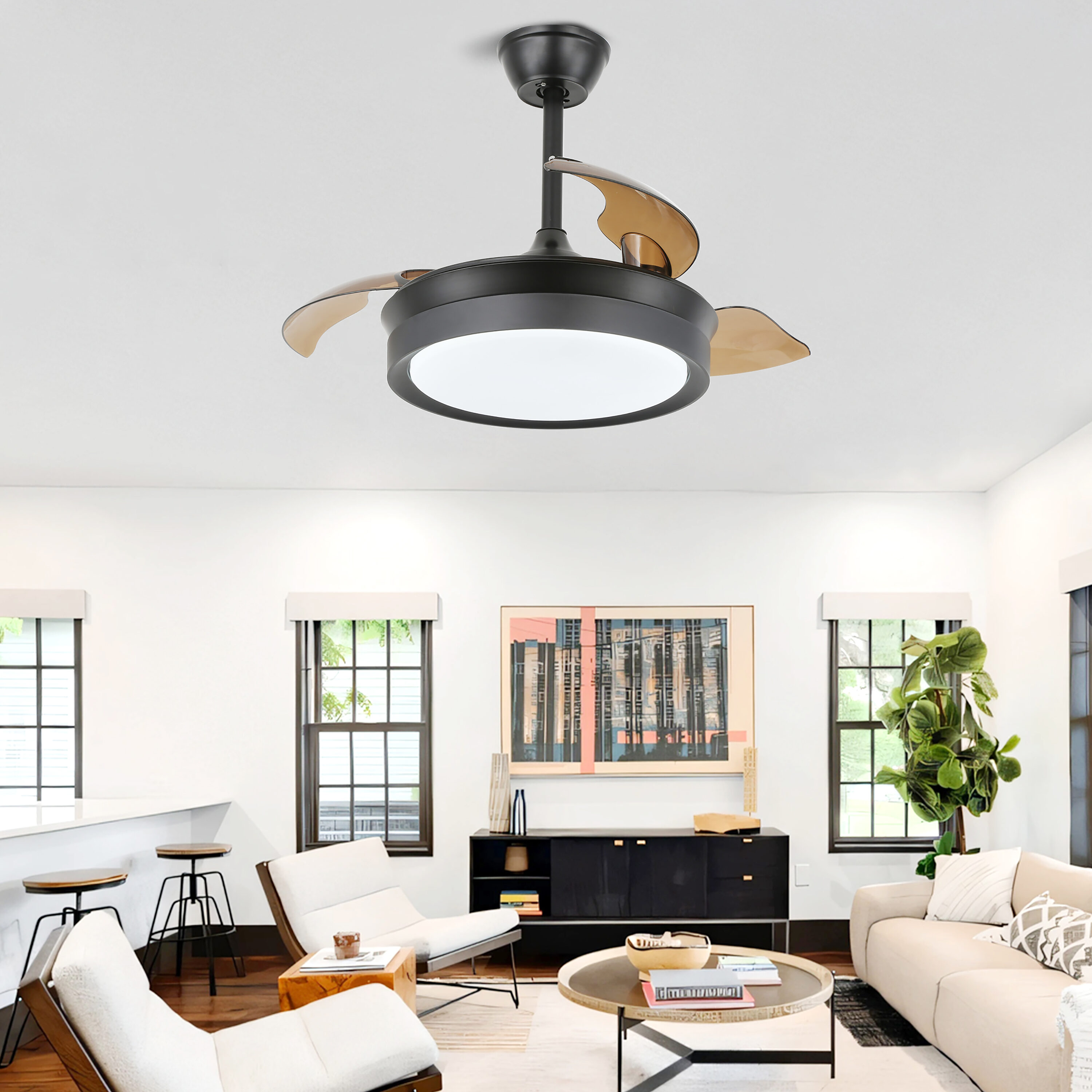 Cusp Barn DC3605-B Ceiling-Fans - View #11
