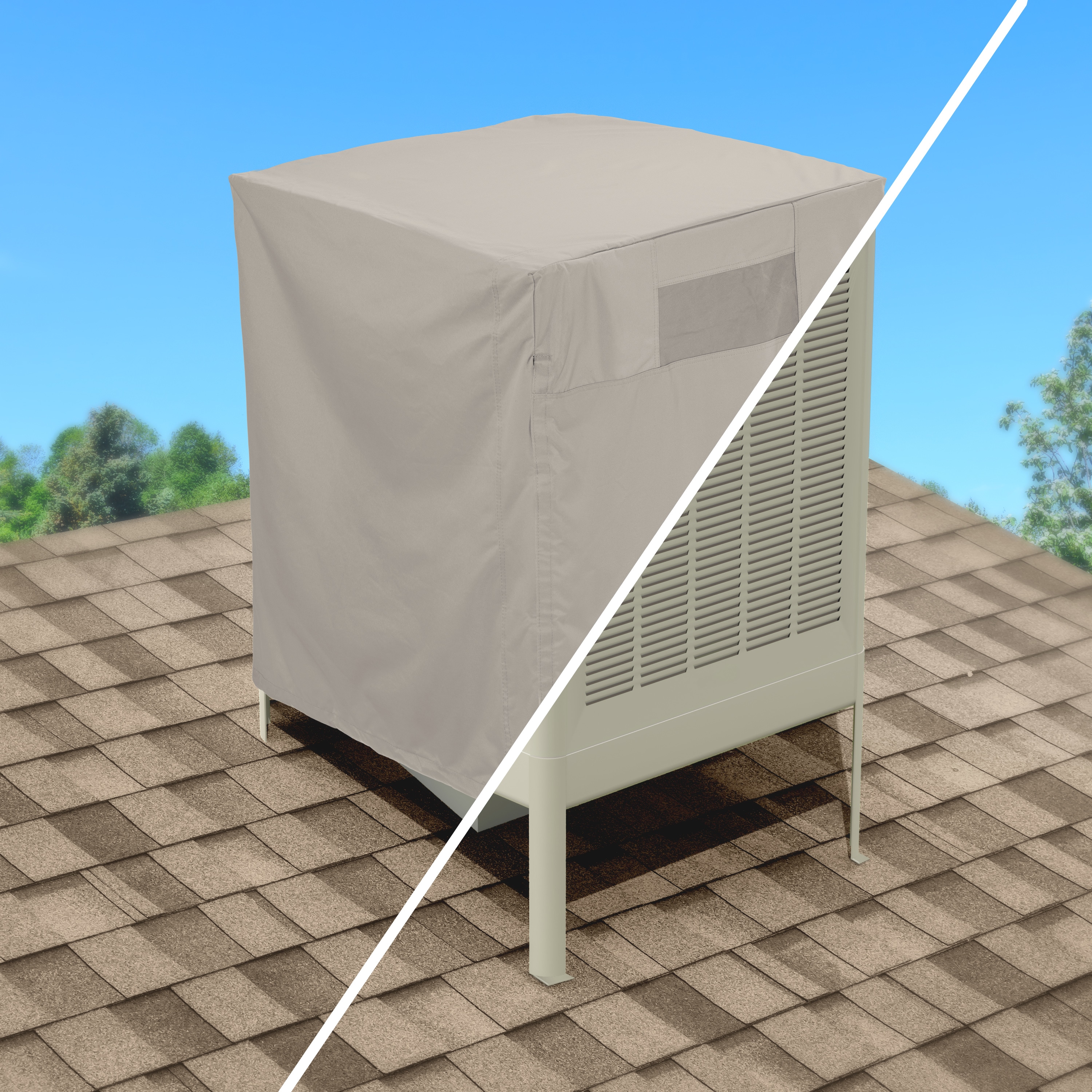 Reliabilt 36 In X 36 In X 40 In Polyester Evaporative Cooler Cover In The Evaporative Cooler 3001