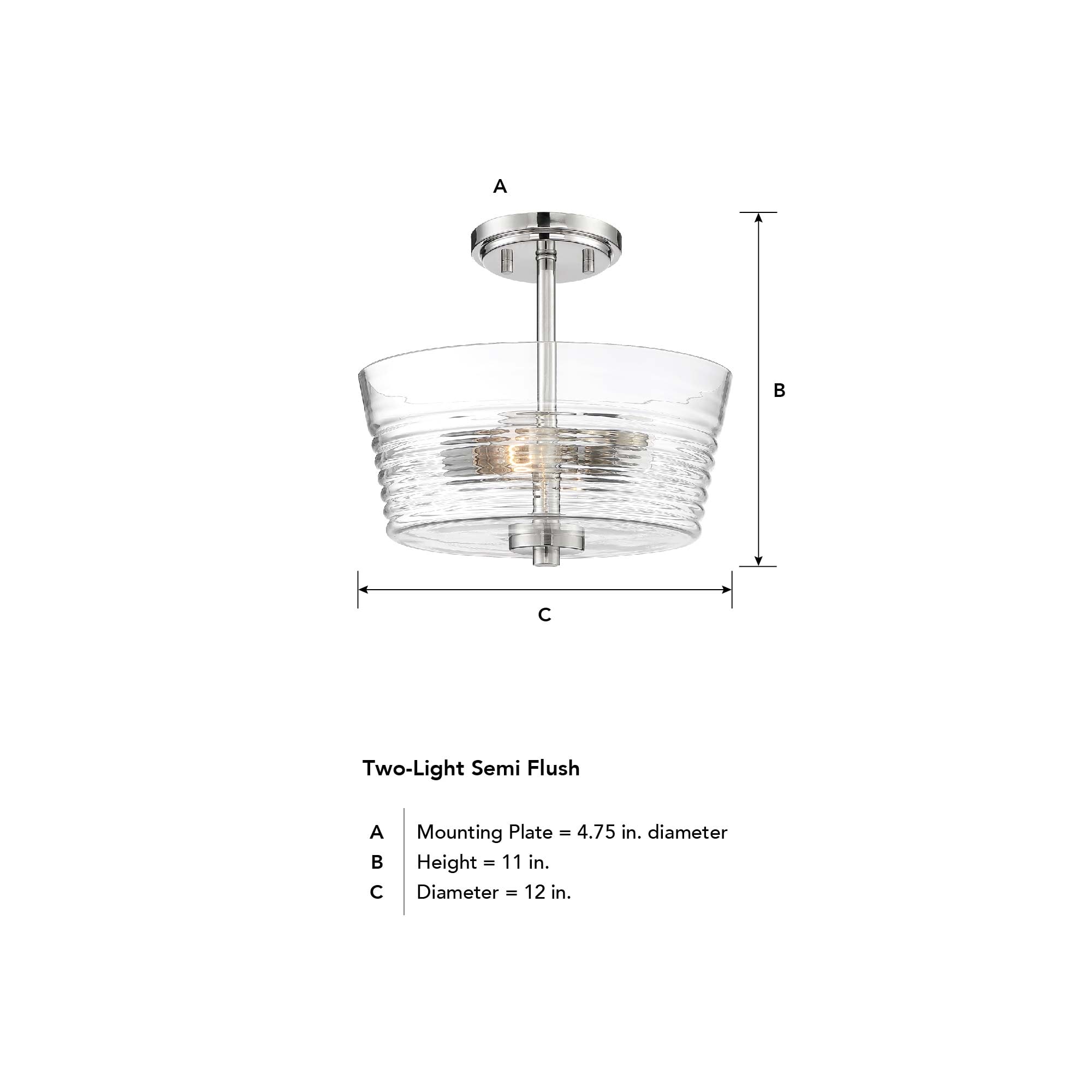 Designers Fountain D230M-SF-PN flushmounts - View #4
