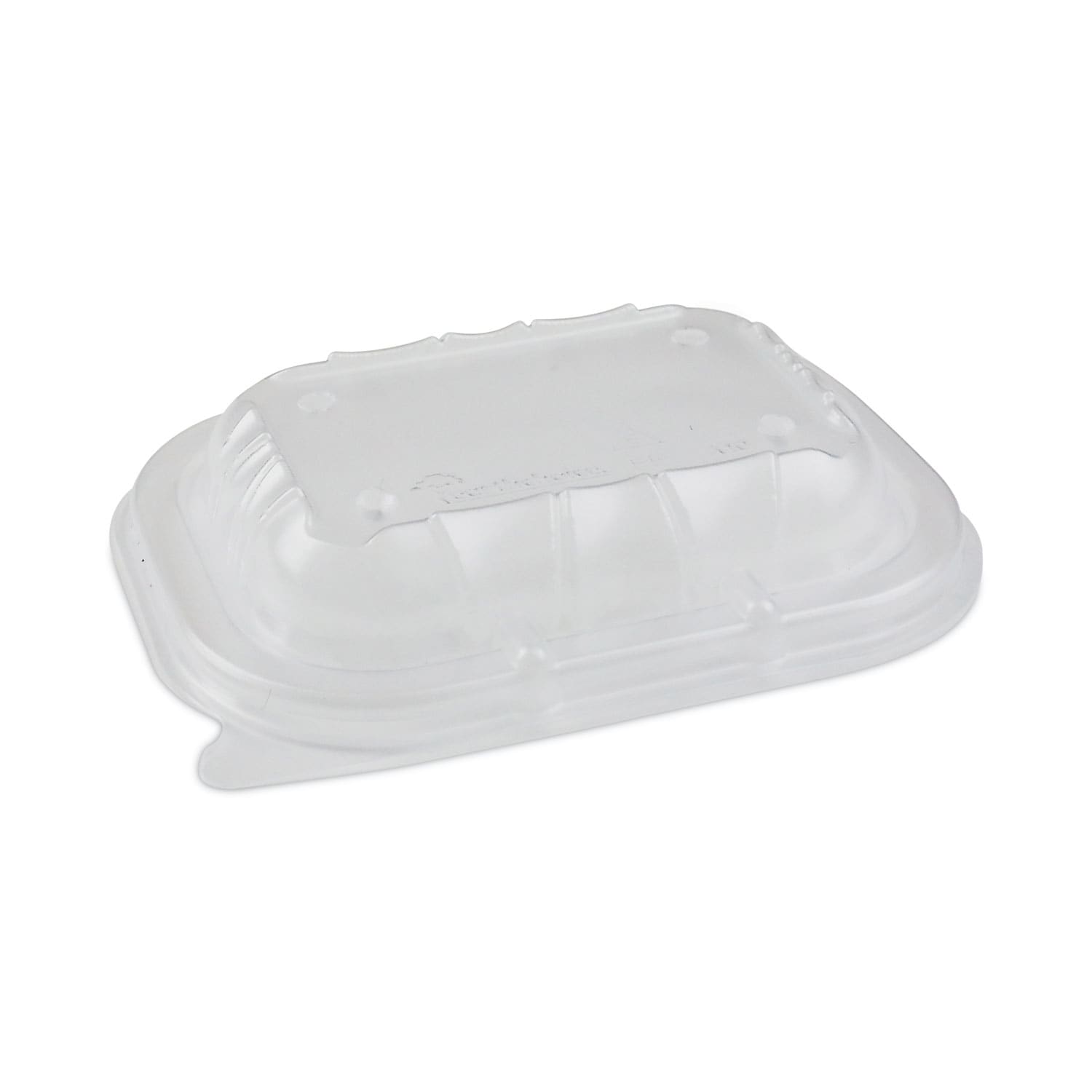 pactiv evergreen EarthChoice Entree2Go Takeout Container Vented Lid 5.7 x 4.3 x 2.6 Clear Plastic 600/Carton
