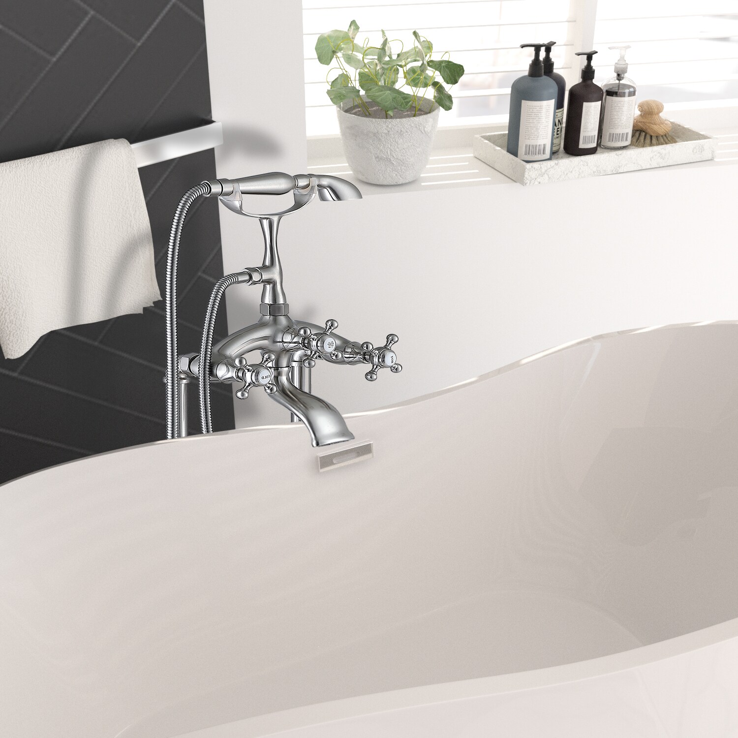 Maincraft HHK019BN Roman-Tub-Faucets - View #3