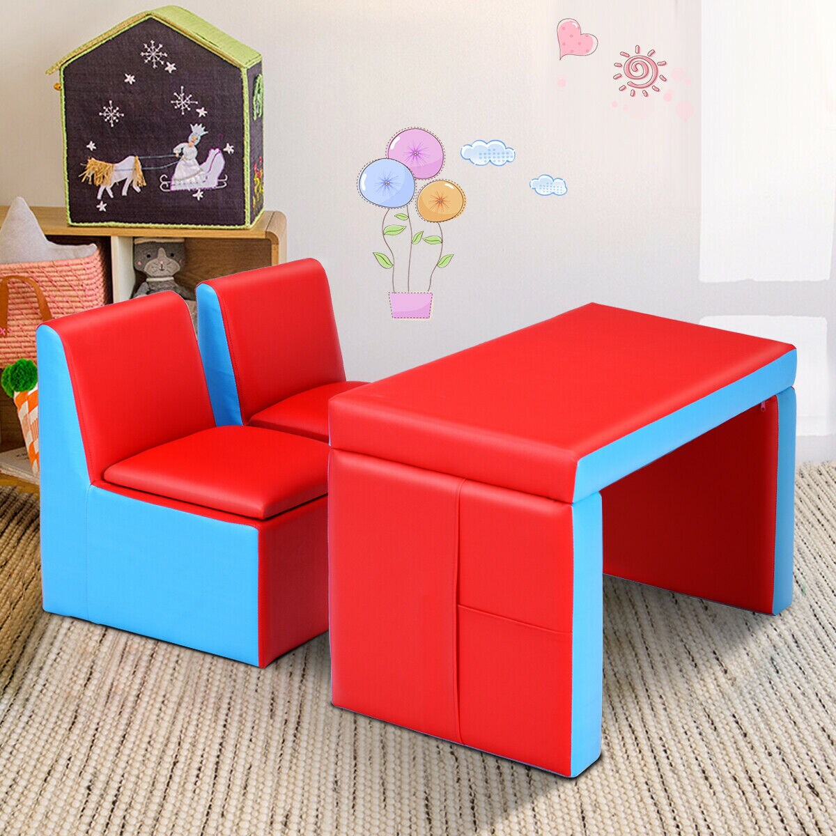 Sumyeg WF-HW58620RE-LA Sofas-Loveseats - View #2