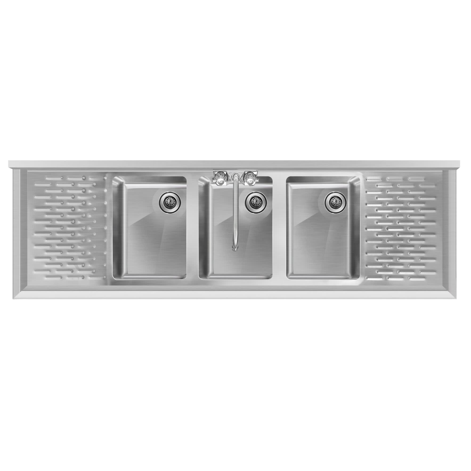 KoolMore SBR3B60-LR-320 Kitchen-Sinks - View #7