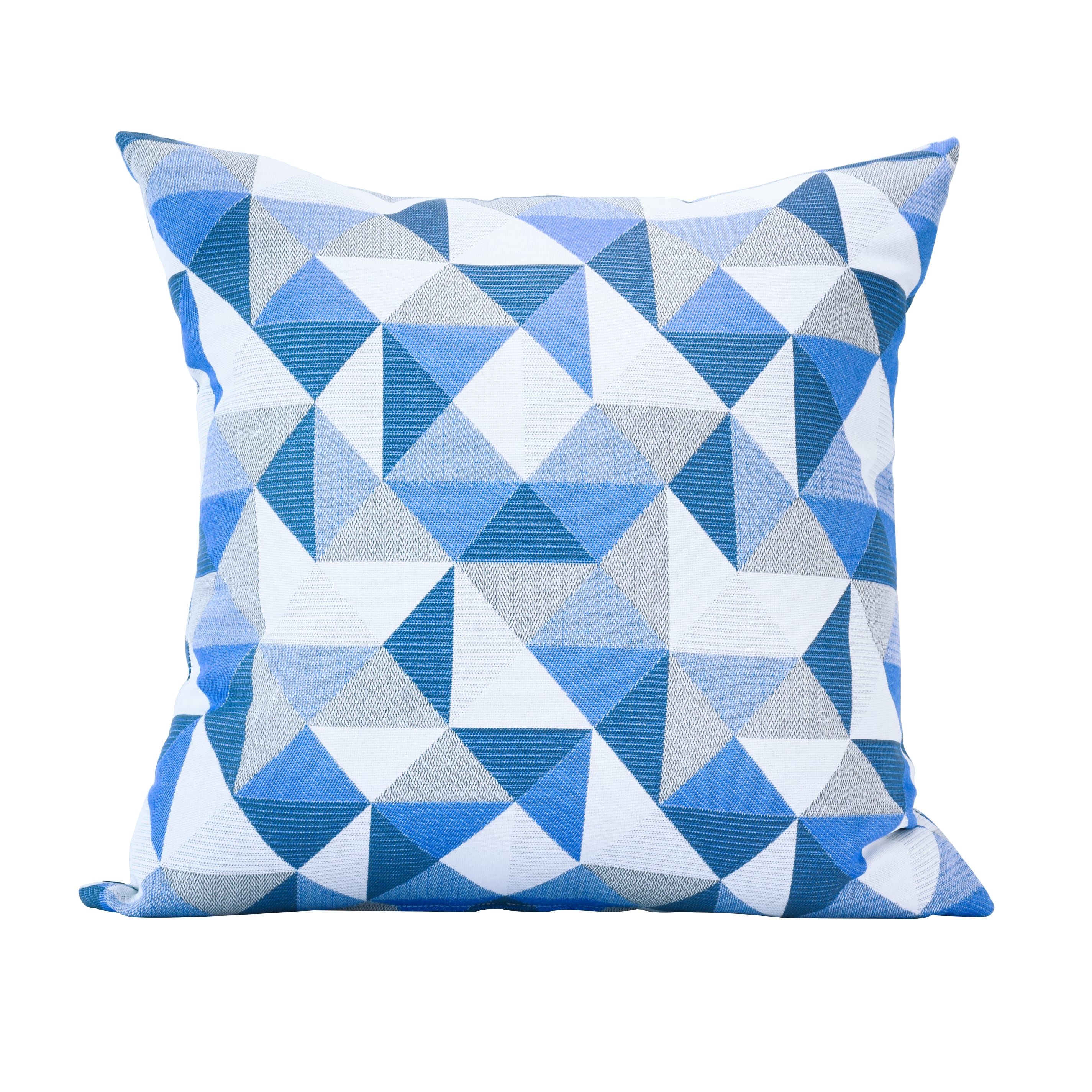 Astella TP24-FA12 Pacifica Throw Pillows Geometric Ruskin Blue Square Throw Pillow