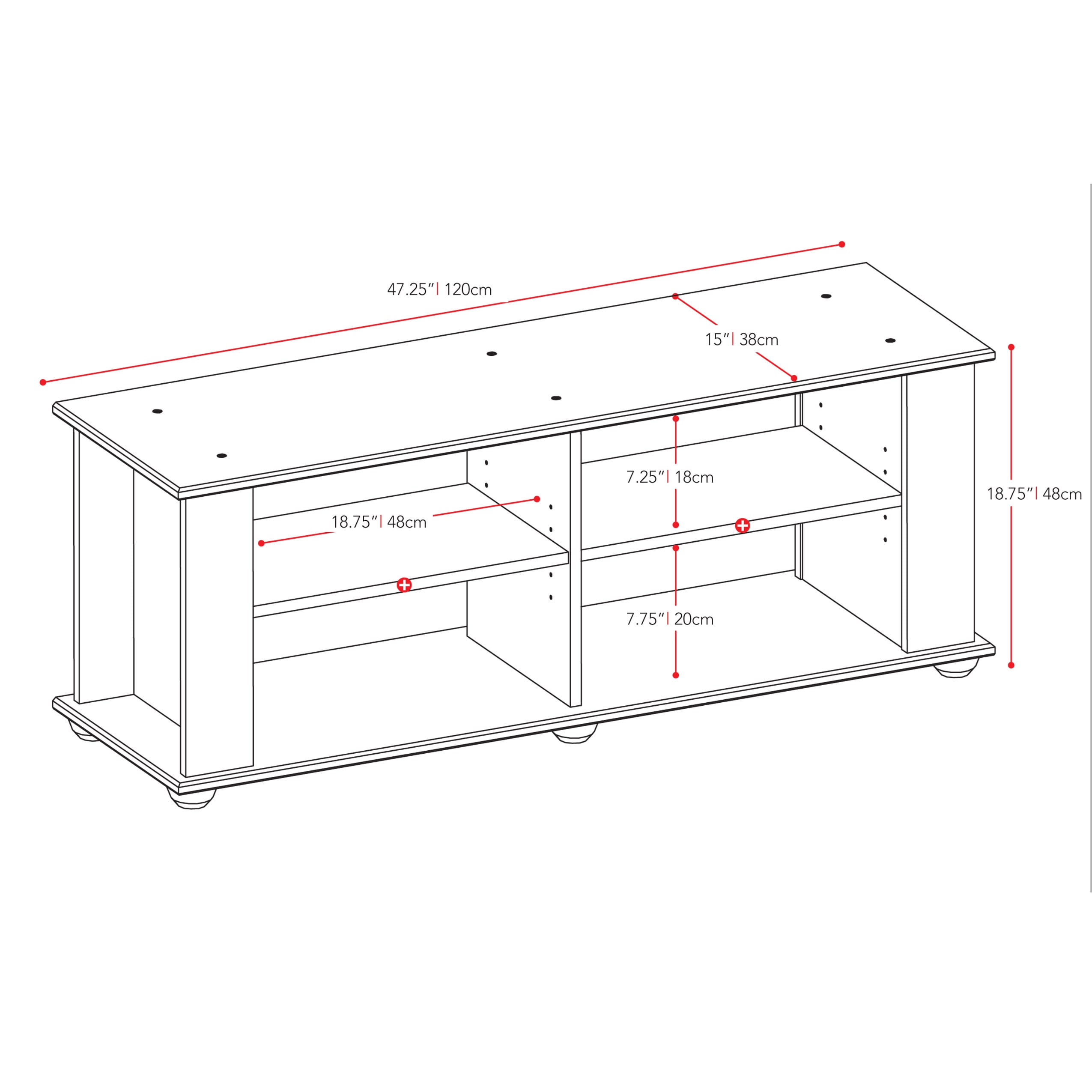 CorLiving FS-3480 Tv-Stands - View #5