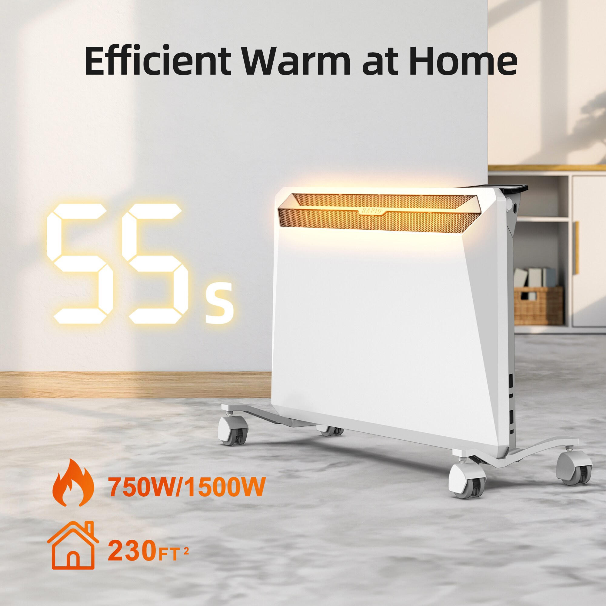 EdenDirect NLCD041926 Portable-Electric-Heat - View #4