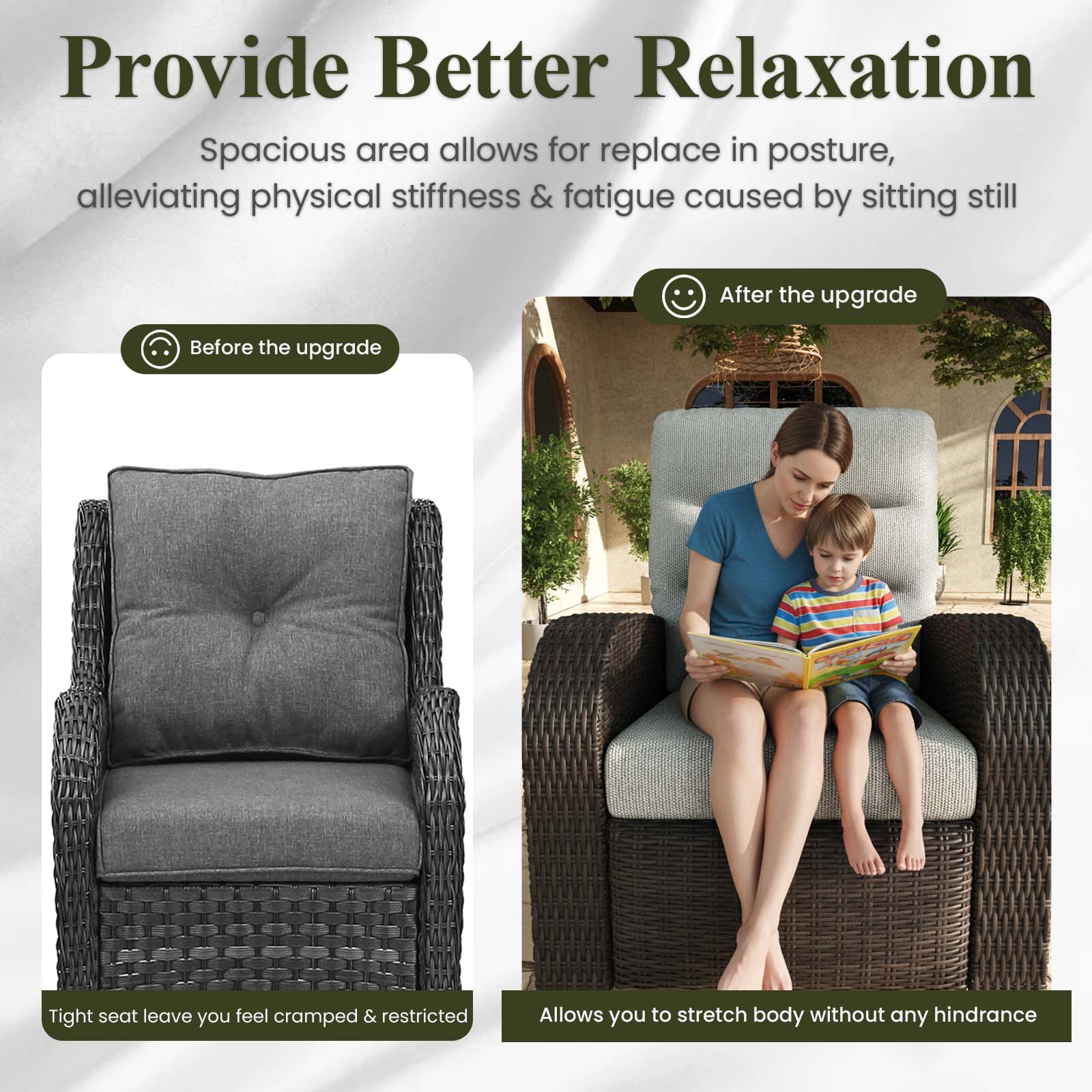 LayinSun ZYBW203 Patio-Chairs - View #5