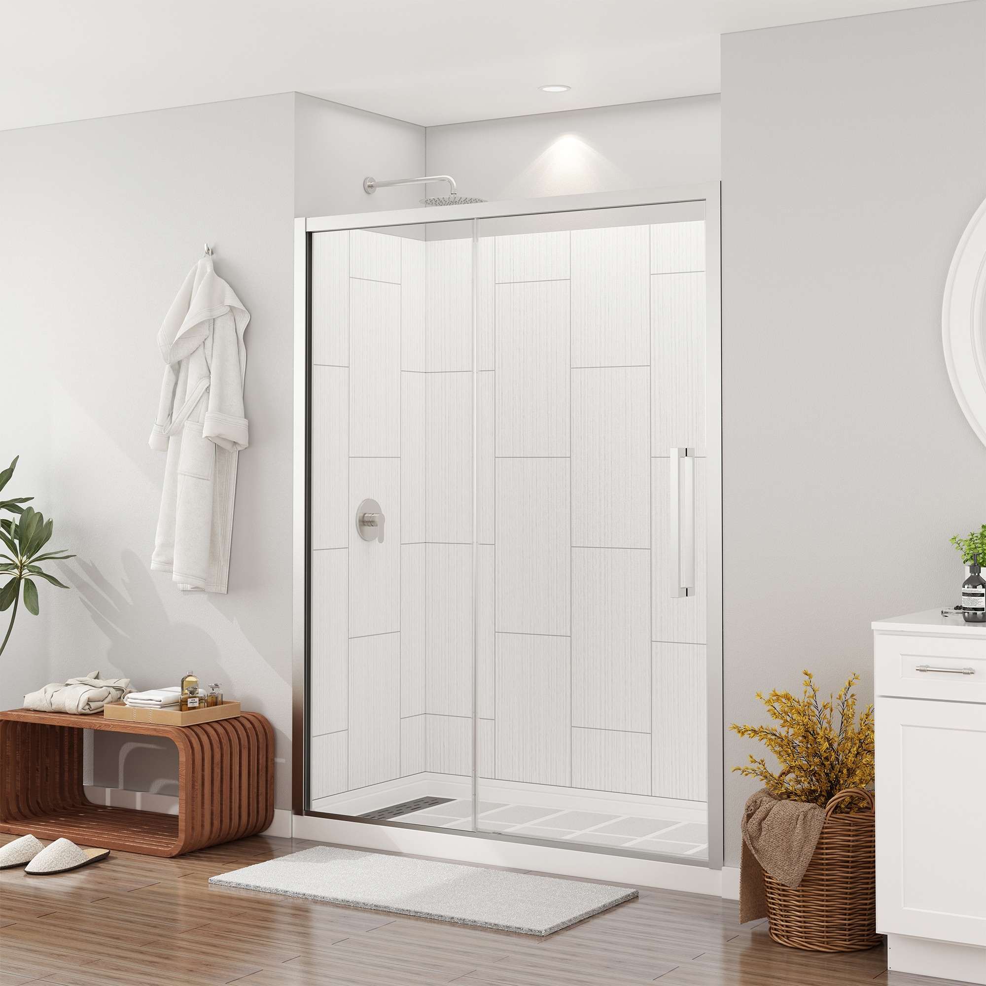 CASAINC CABR1302BN10L25 Alcove-Shower-Kit - View #4