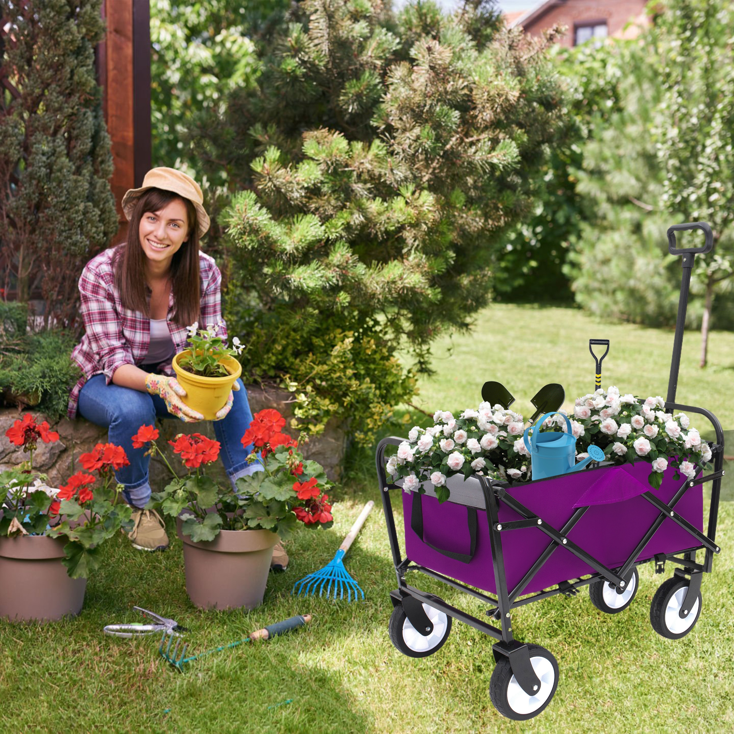 Clihome CL-W207189059 Yard-Carts - View #4