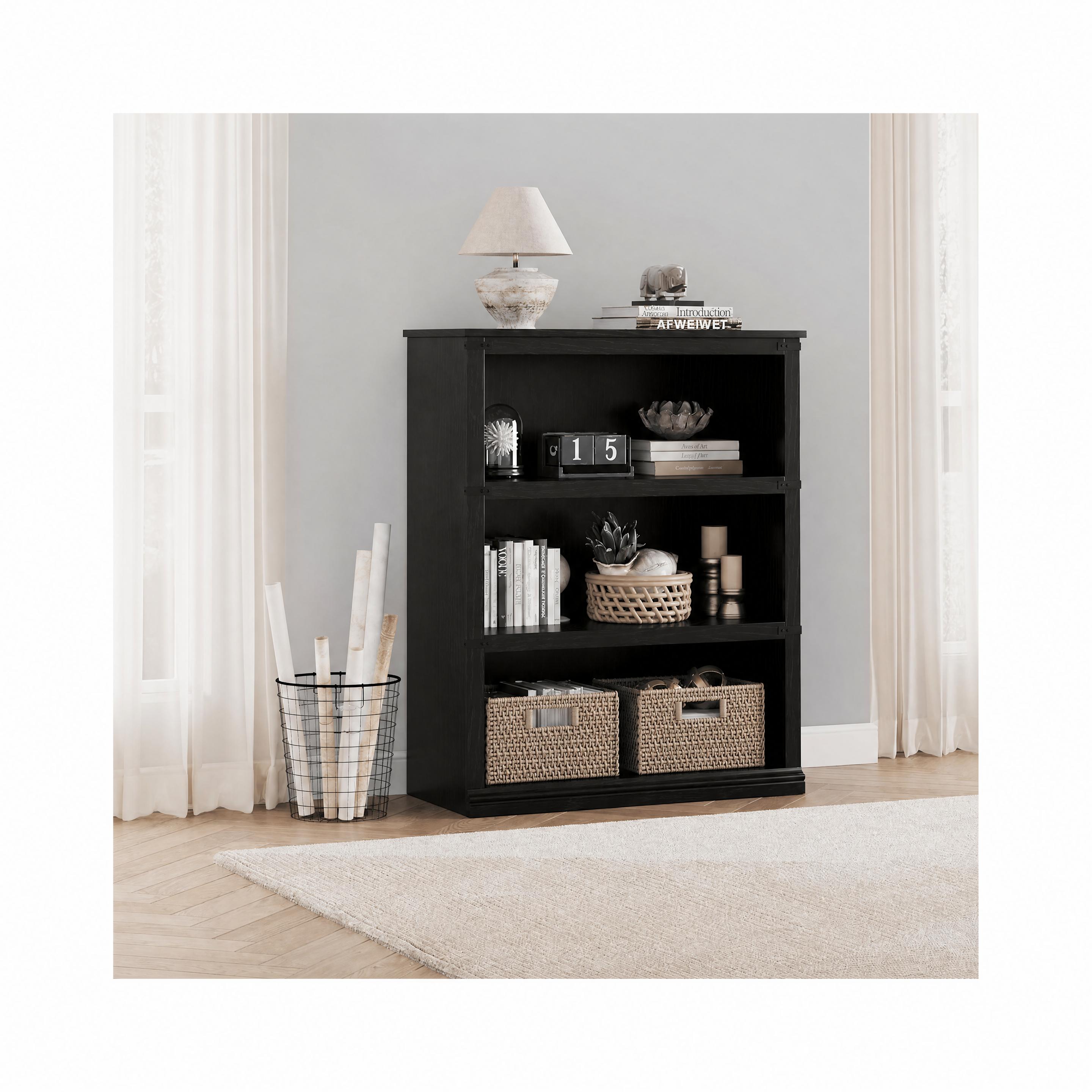 GAOMON Small farmhouse bookshelf 40 inch tall 5 tier open display ...