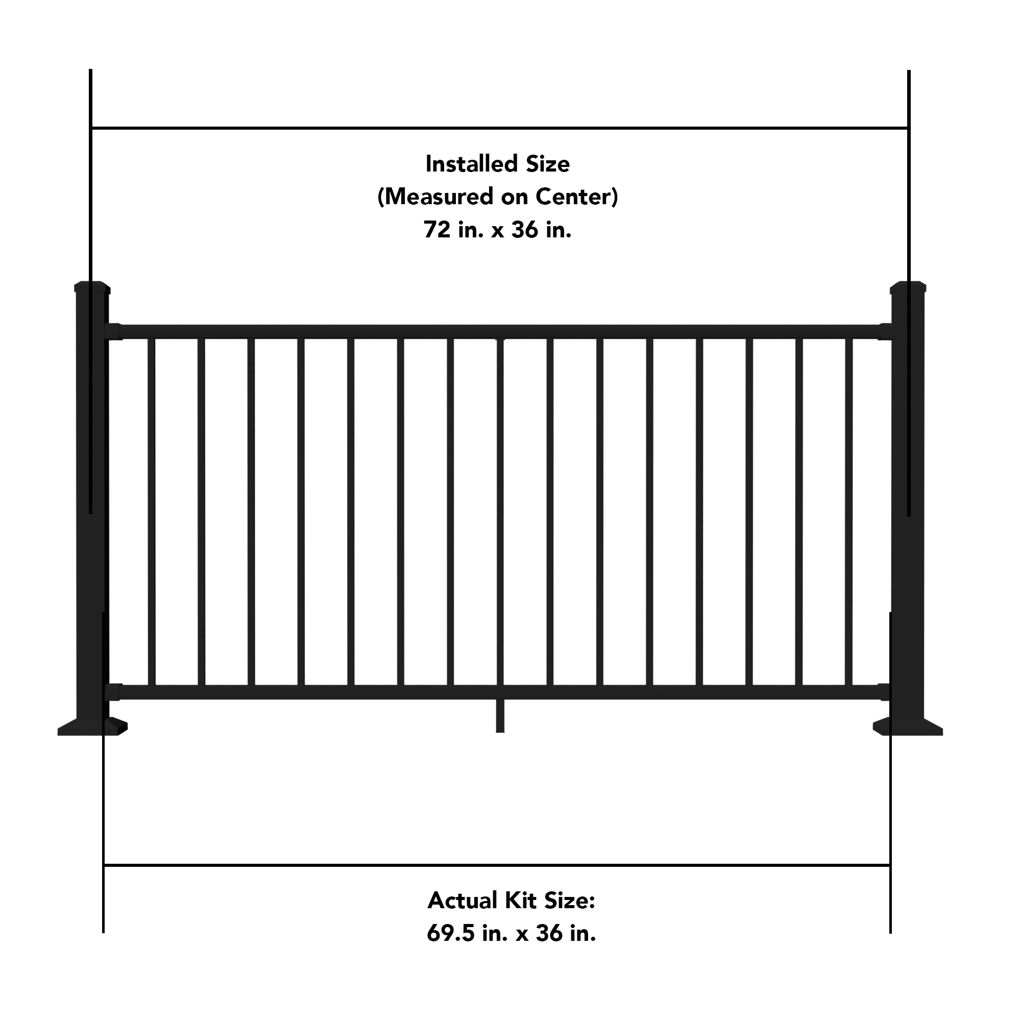 Deckorators 477655 railings - View #3