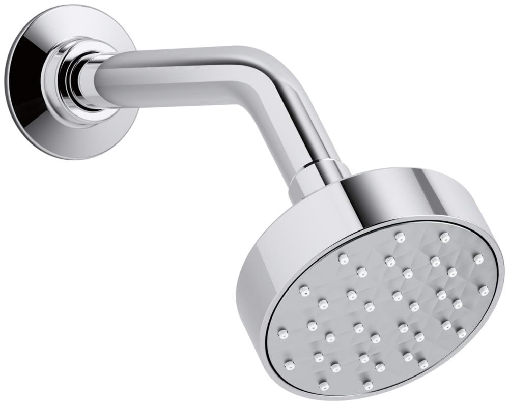 KOHLER 72417-CP Awaken 1 -Settings Polished chrome 3.5625-in Round Fixed Shower Head 1.75 GPM