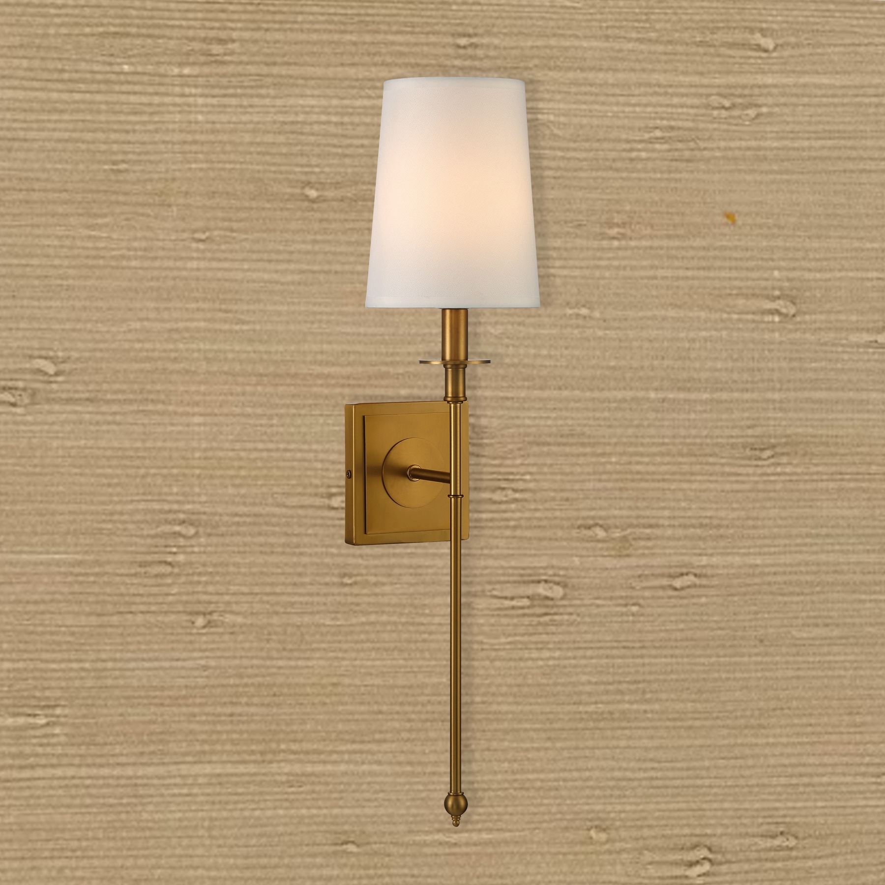 Minka Lavery 2021-894 Calera 5.5-in W 1 -Light Polished Brass Wall Sconce