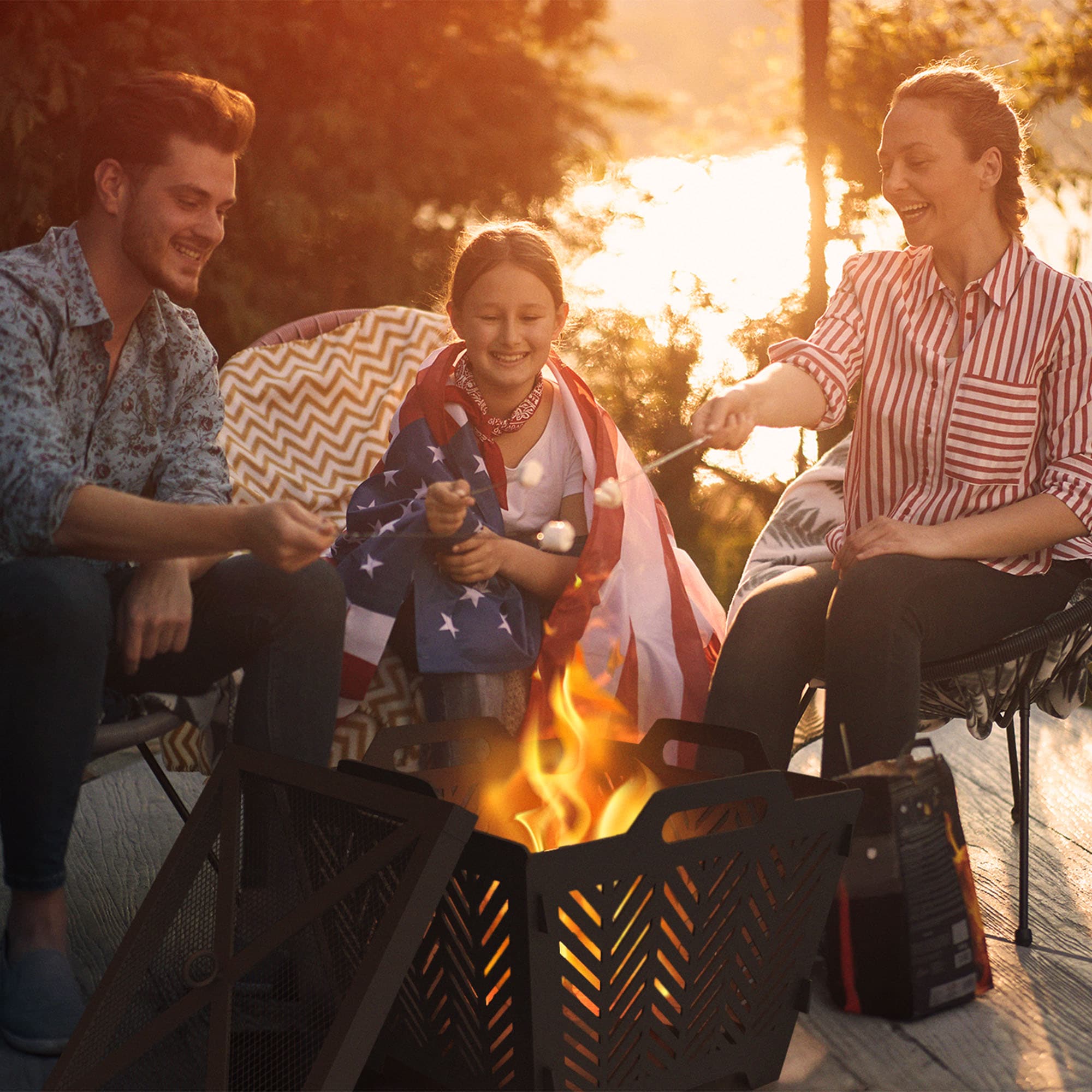 Four Seasons Courtyard 395506 Outdoor-Woodburning-Firepits - View #4