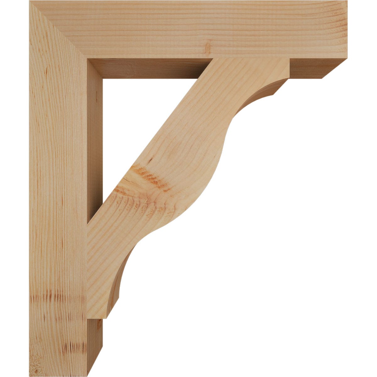 Ekena Millwork BKT04X22X26FST05SDF Exterior-Brackets-Braces - View #3