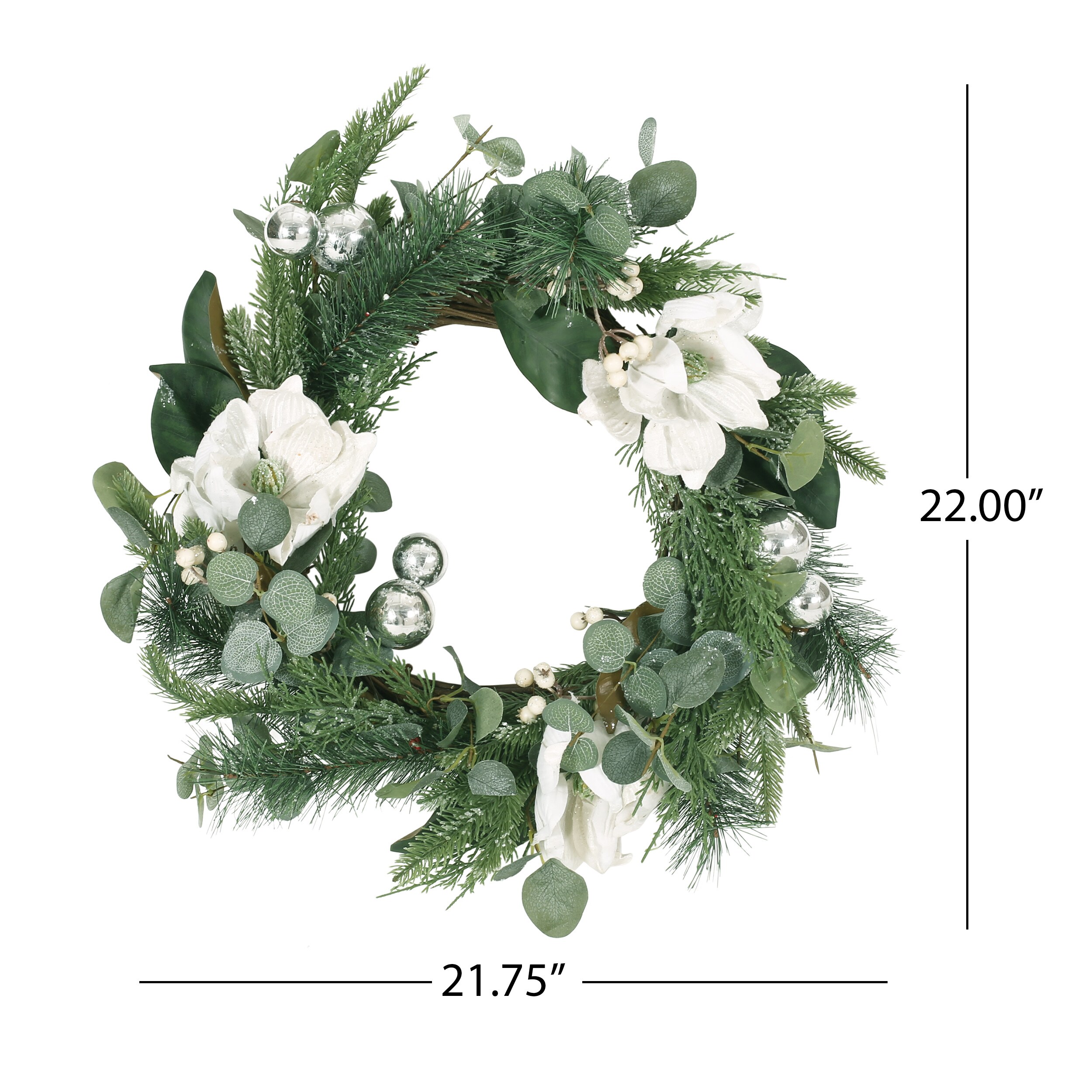 AAZJ NBC-CM73063 Artificial-Christmas-Wreaths - View #6