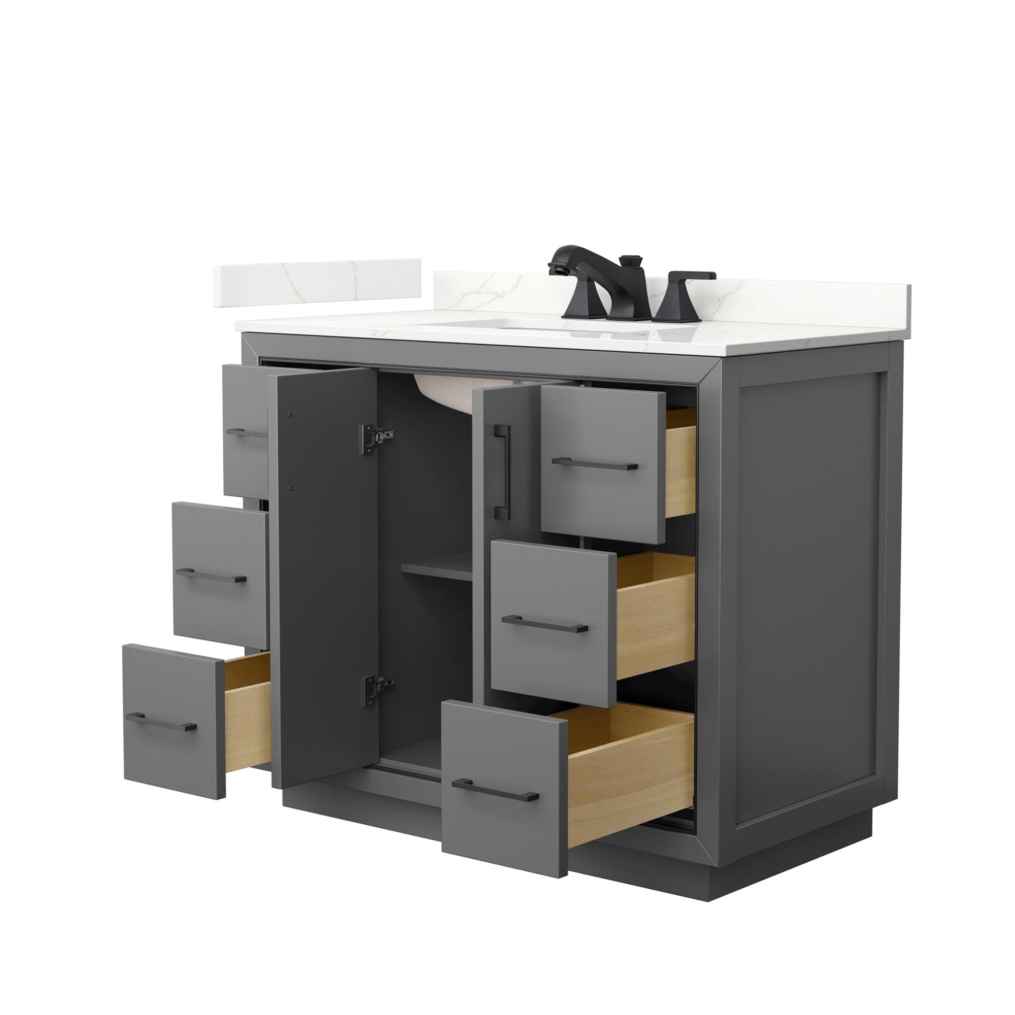 Wyndham Collection WCF111142SGBGTUS3MXX Bath-Vanity-Combo - View #2