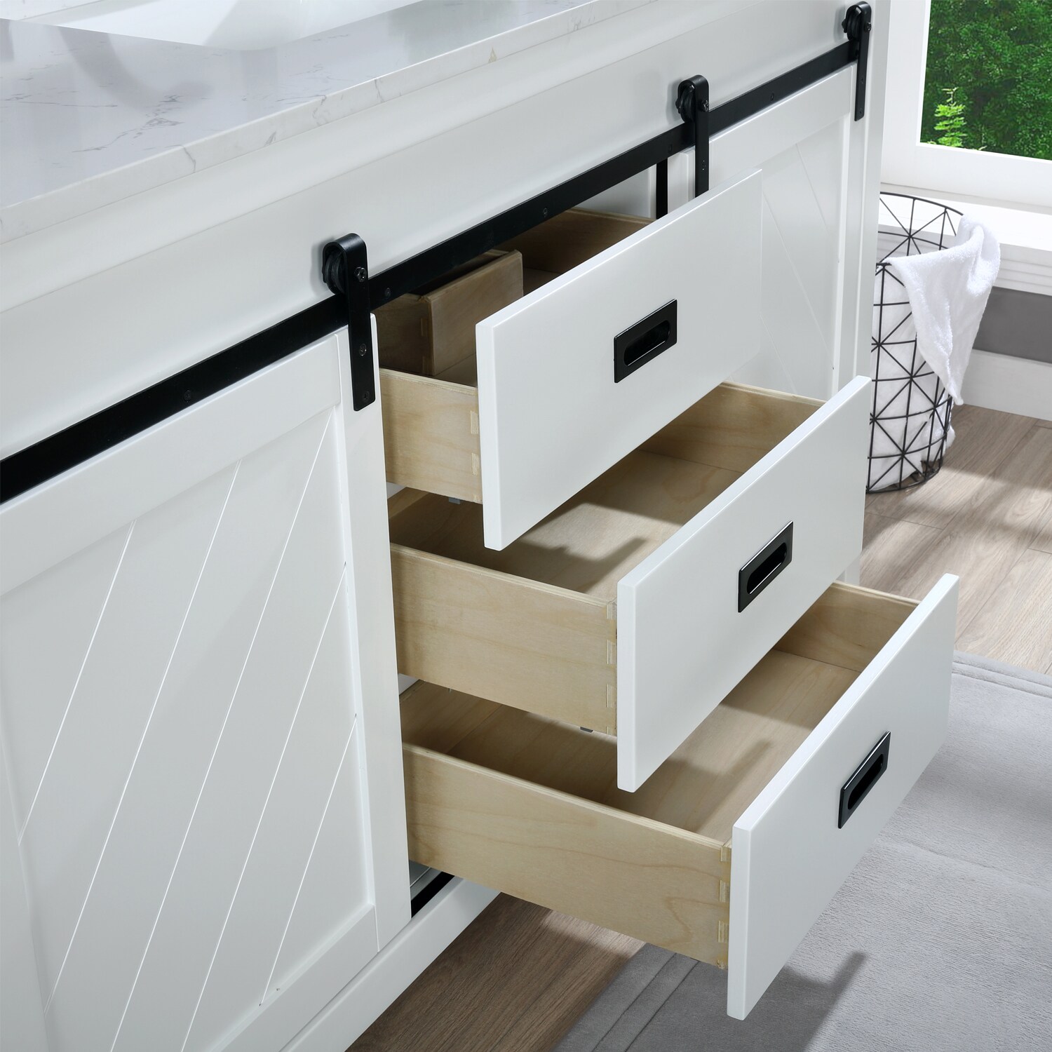 Altair 536060S-WH-AW Bath-Vanity-Combo - View #4