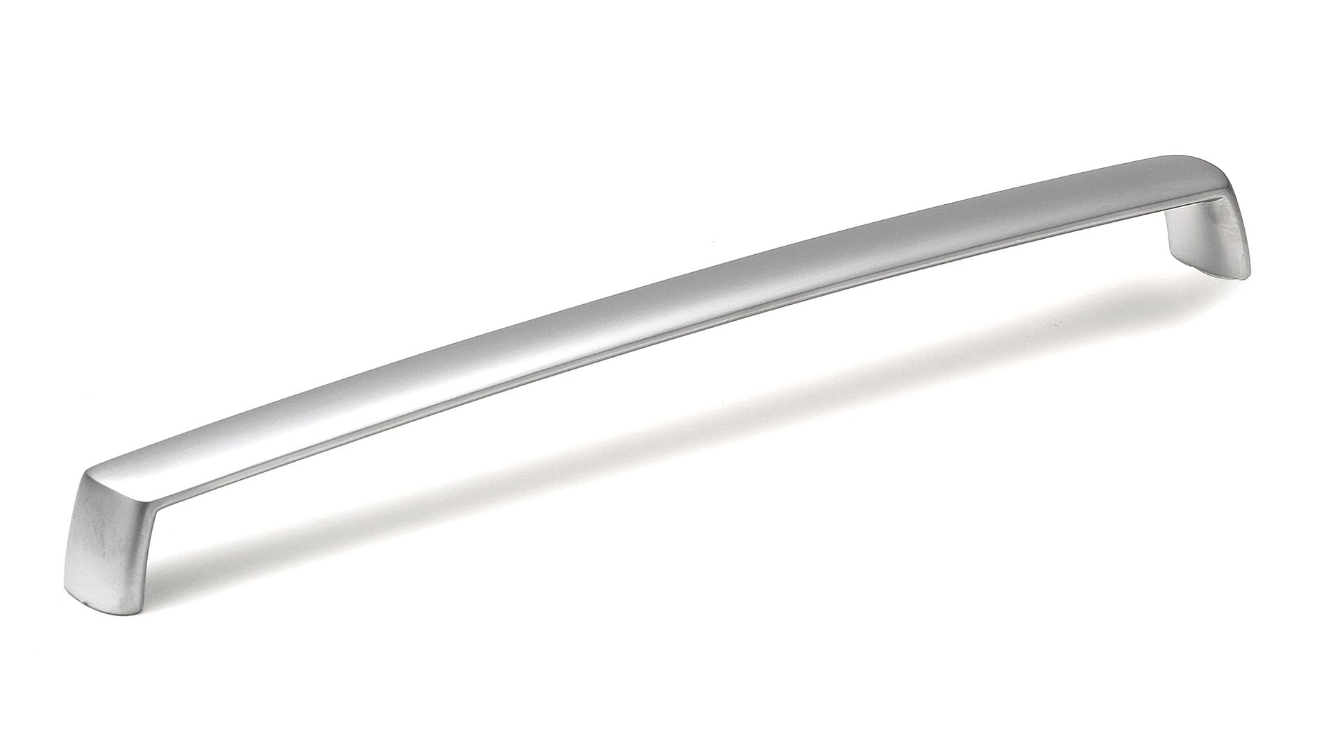 Richelieu BP871256174 Albany 10-1/8-in , 256mm Center to Center Matte Chrome Arch Handle