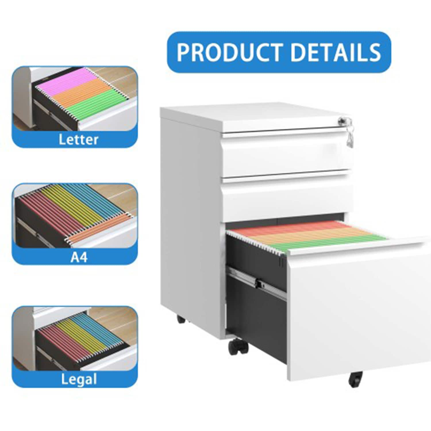 Mondawe MO-HT52085 Filing-Cabinets - View #4