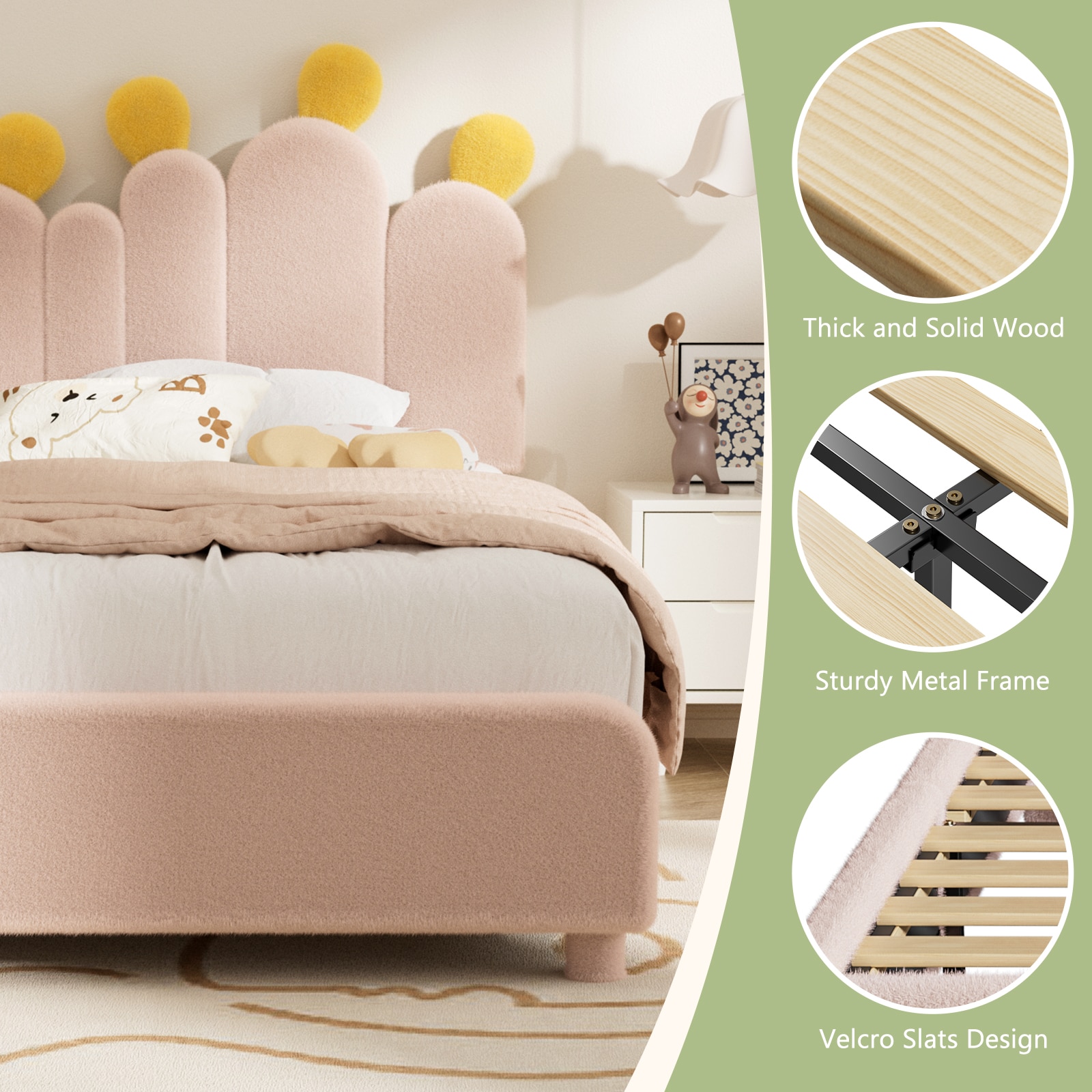 DOCRED I1502550-CS-T-P-LS2 Toddler-Beds - View #8