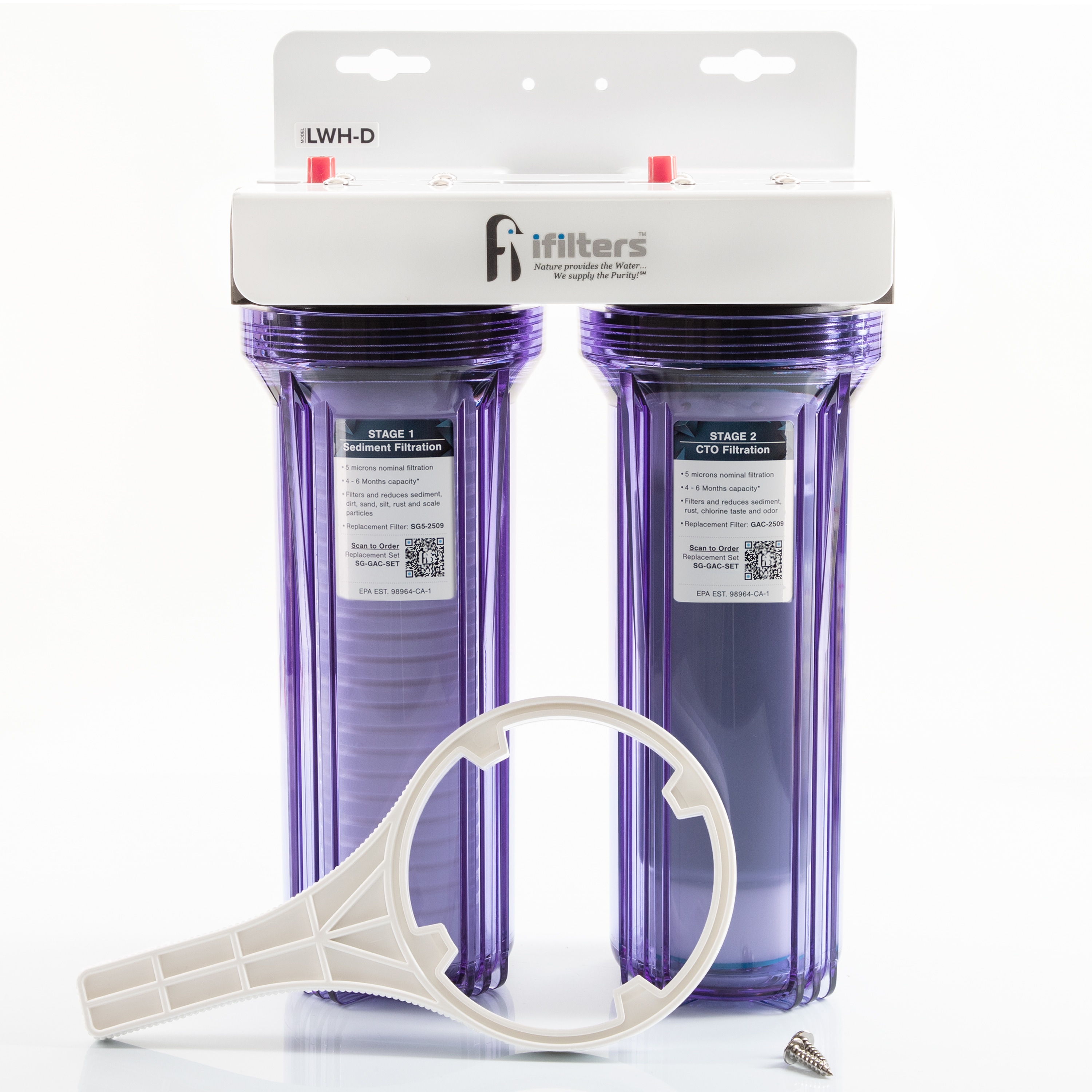 On The Go Portable Water Deionizer 2-Stage