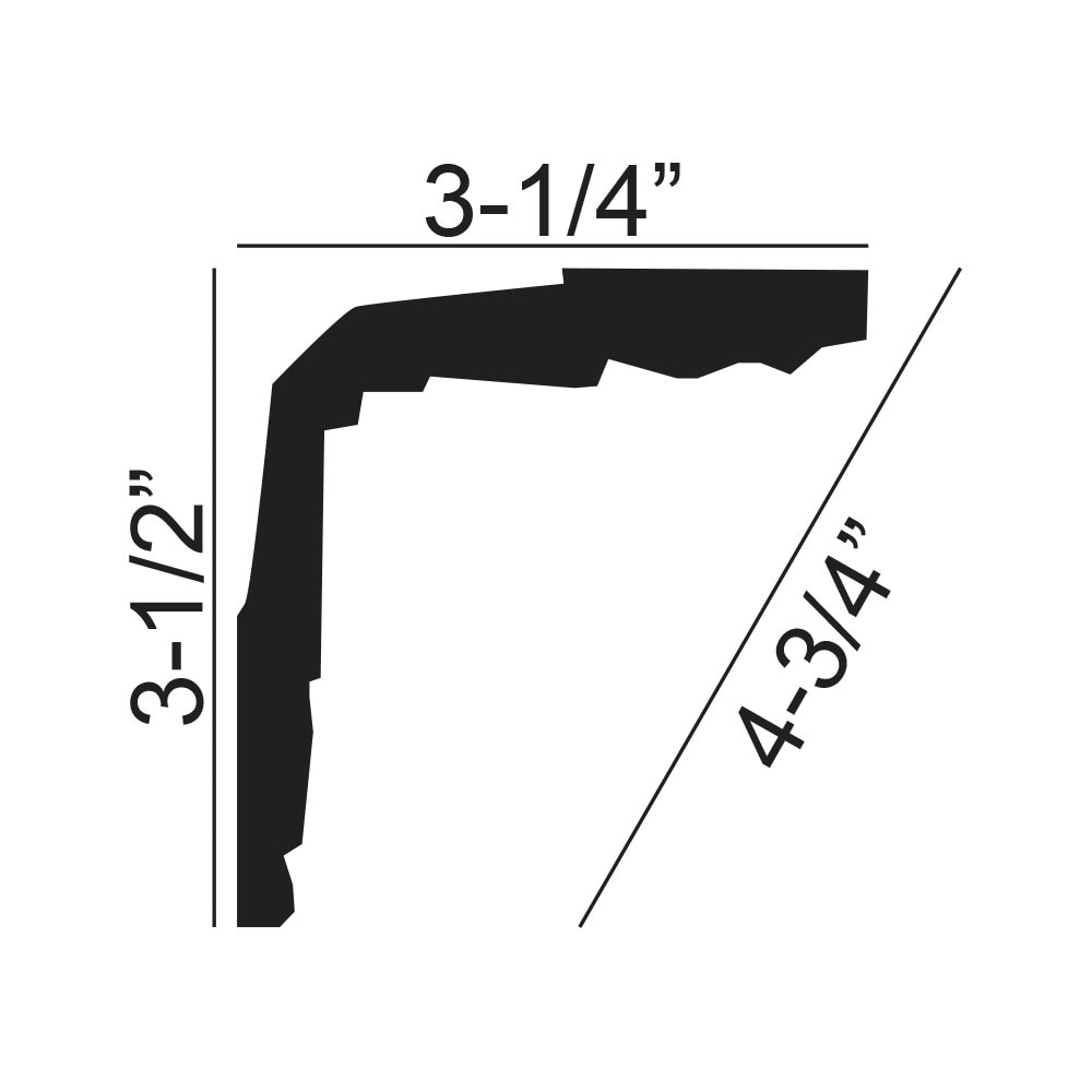 Architectural Products by Outwater 3P5.37.00096 Crown-Moulding - View #2