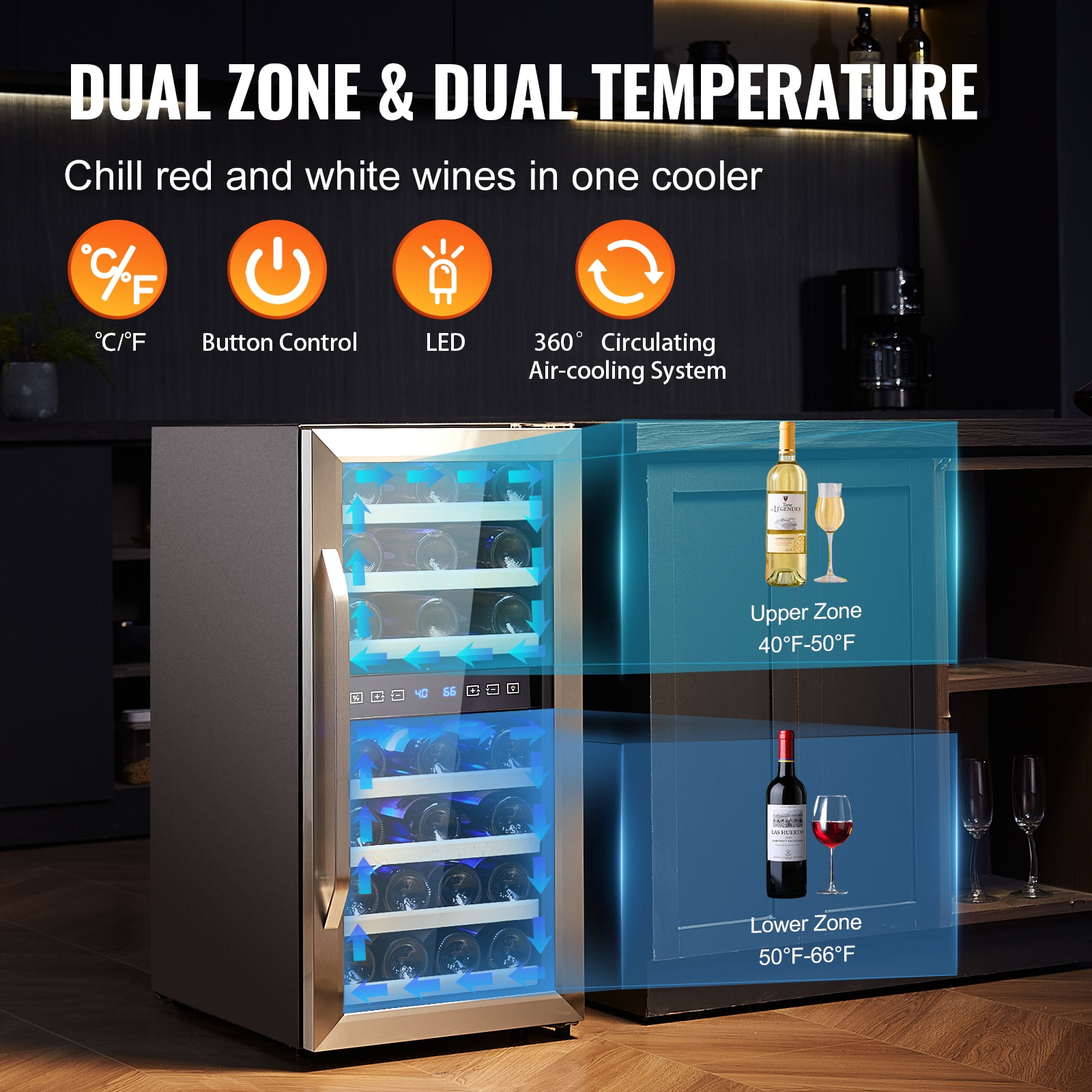 VEVOR SCDLSJJBXJJD06406V1 Wine-Chillers - View #3