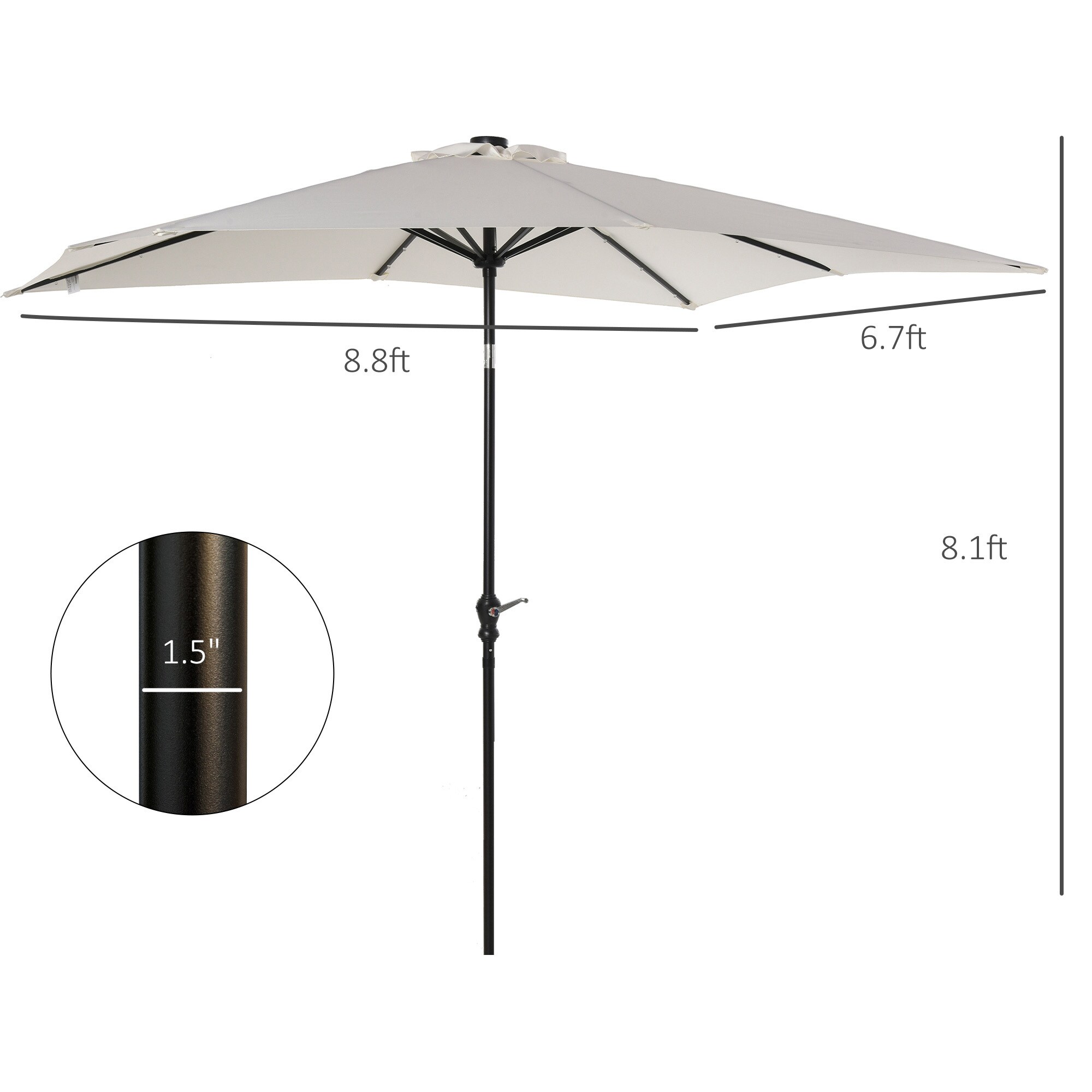 Fun Orange FUN11HW16 Umbrellas-2 - View #6