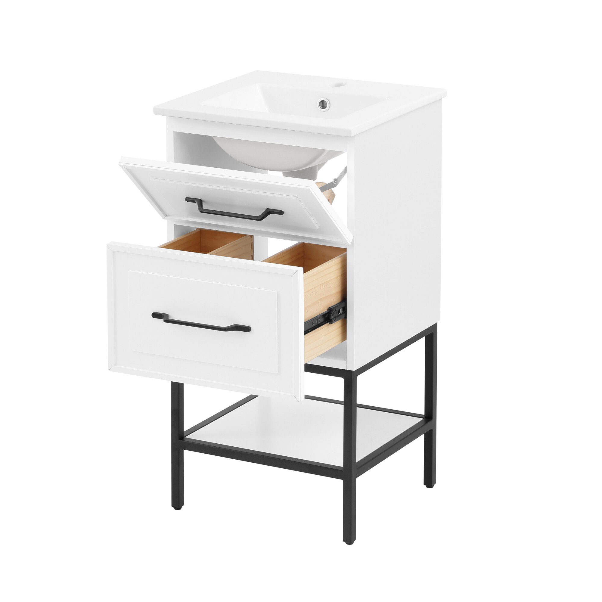 allen + roth RENZO-18W Bath-Vanity-Combo - View #11
