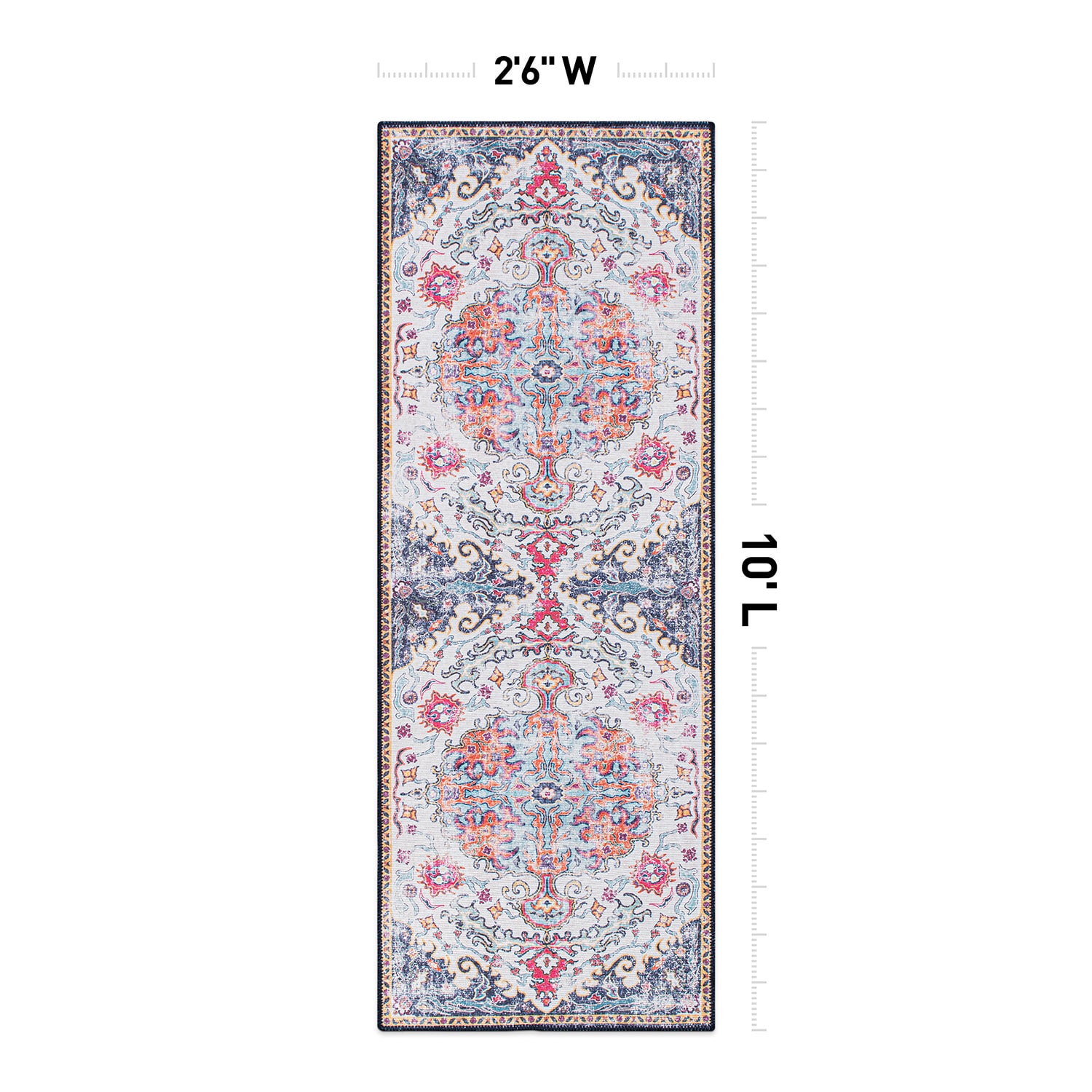 World Rug Gallery 5051MULTI2X10 rugs - View #2
