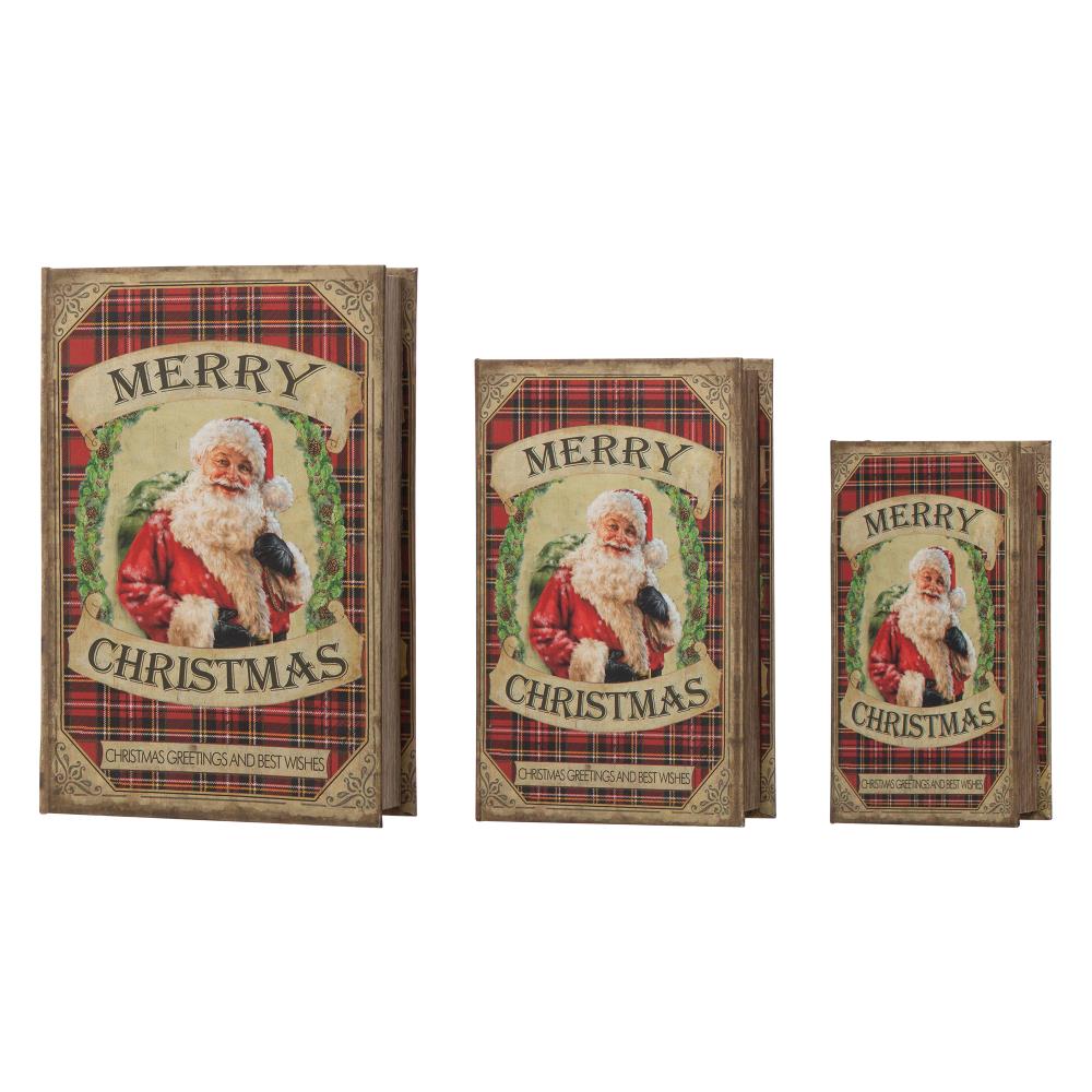 Glitzhome 2019900002 12.99-in (3-Pack) Christmas Decor