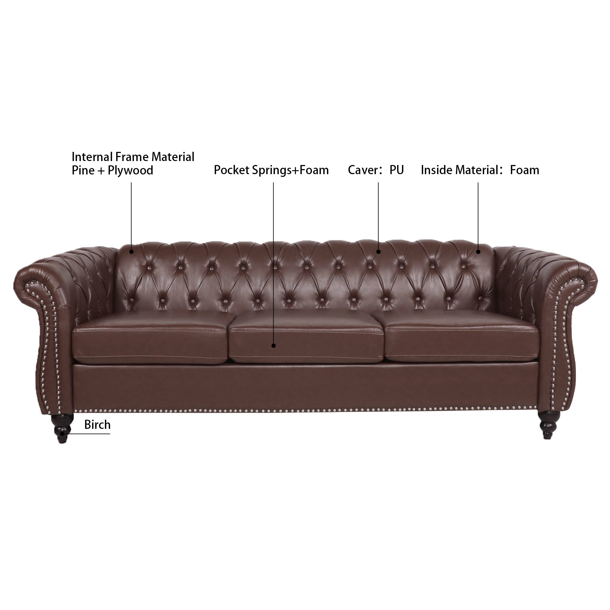 GDFStudio 320143 Sofas-Loveseats - View #7