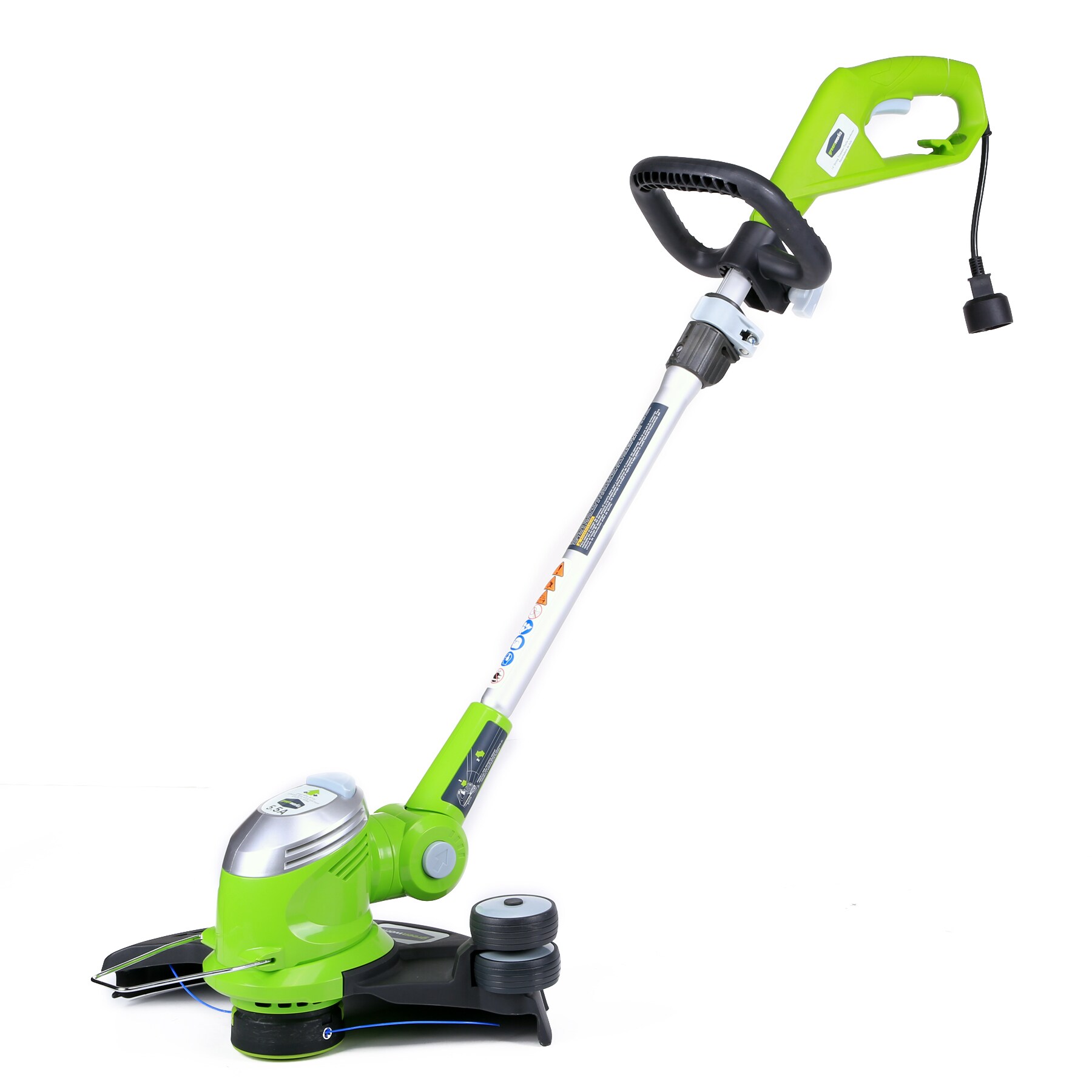 Greenworks 15 in Telescopic Shaft Corded Electric String Trimmer in the String Trimmers department at Lowes