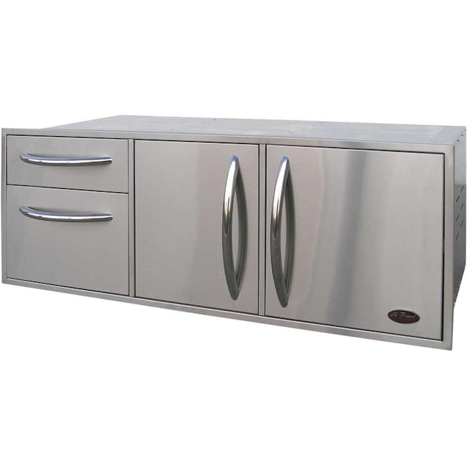 H Outdoor Kitchen Cabinet, Stainless Steel Outdoor Cabinets Lowe S