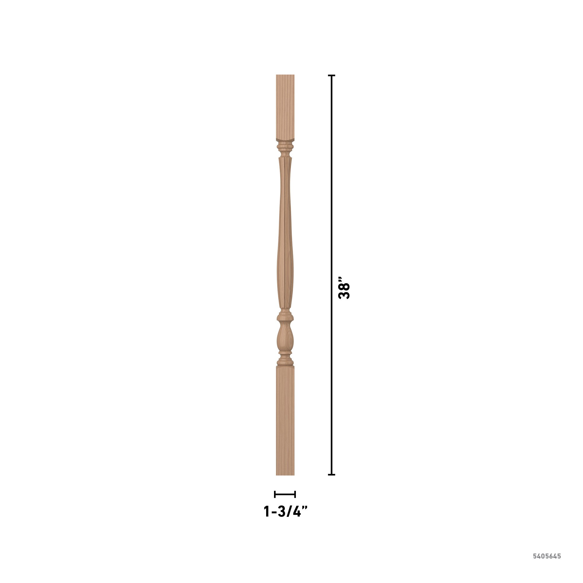 L.J. Smith Stair Systems LJF-2905-P 38 Interior-Stairpart-Balusters - View #4