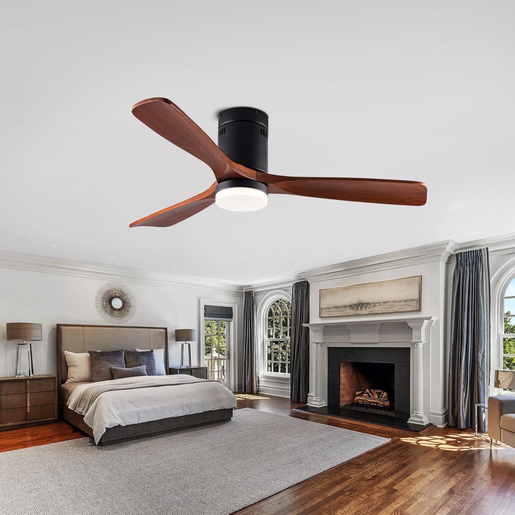 Gleam Flare GF-GG-52144BKBR Ceiling-Fans - View #12