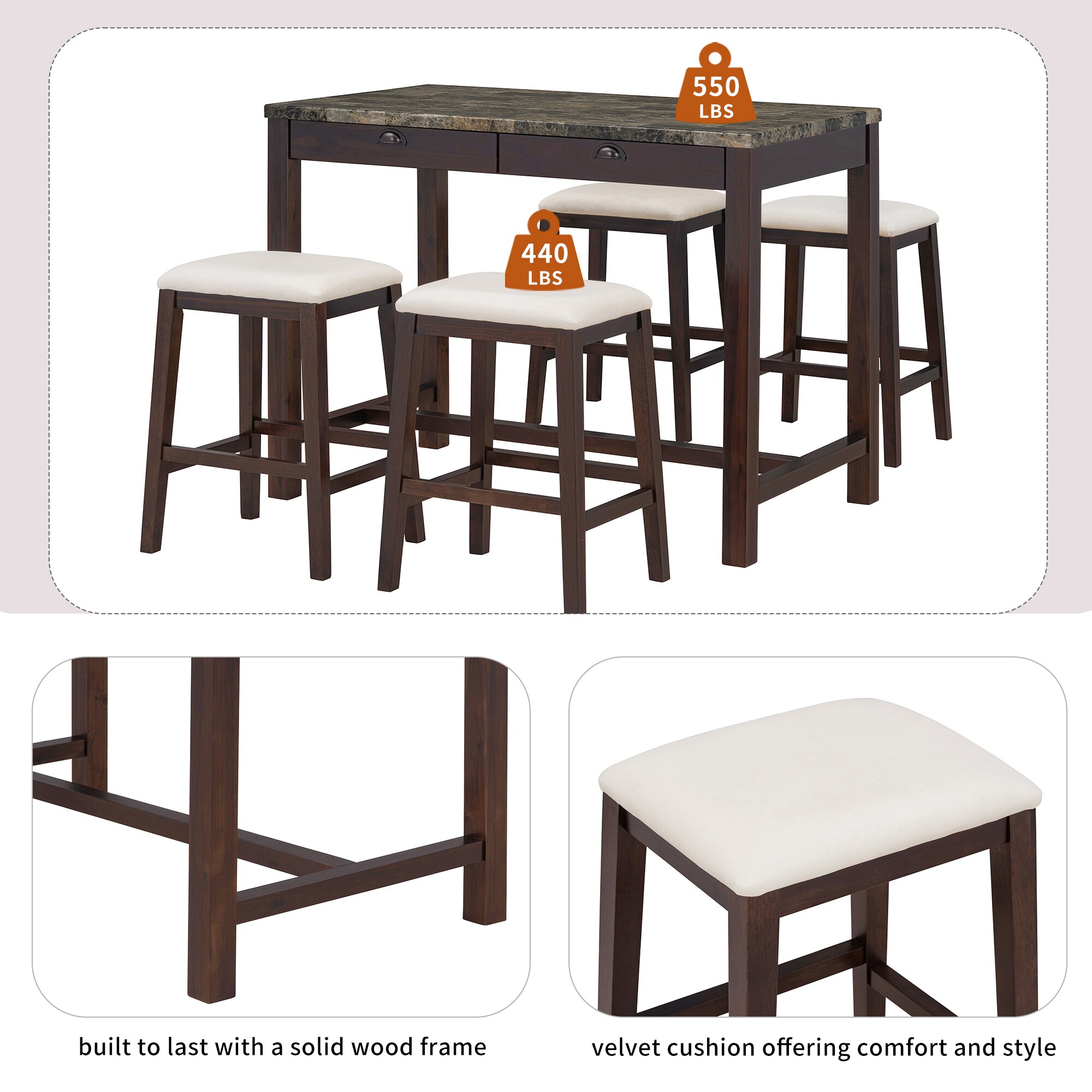 SINOFURN SYA330152BN Dining-Sets - View #17