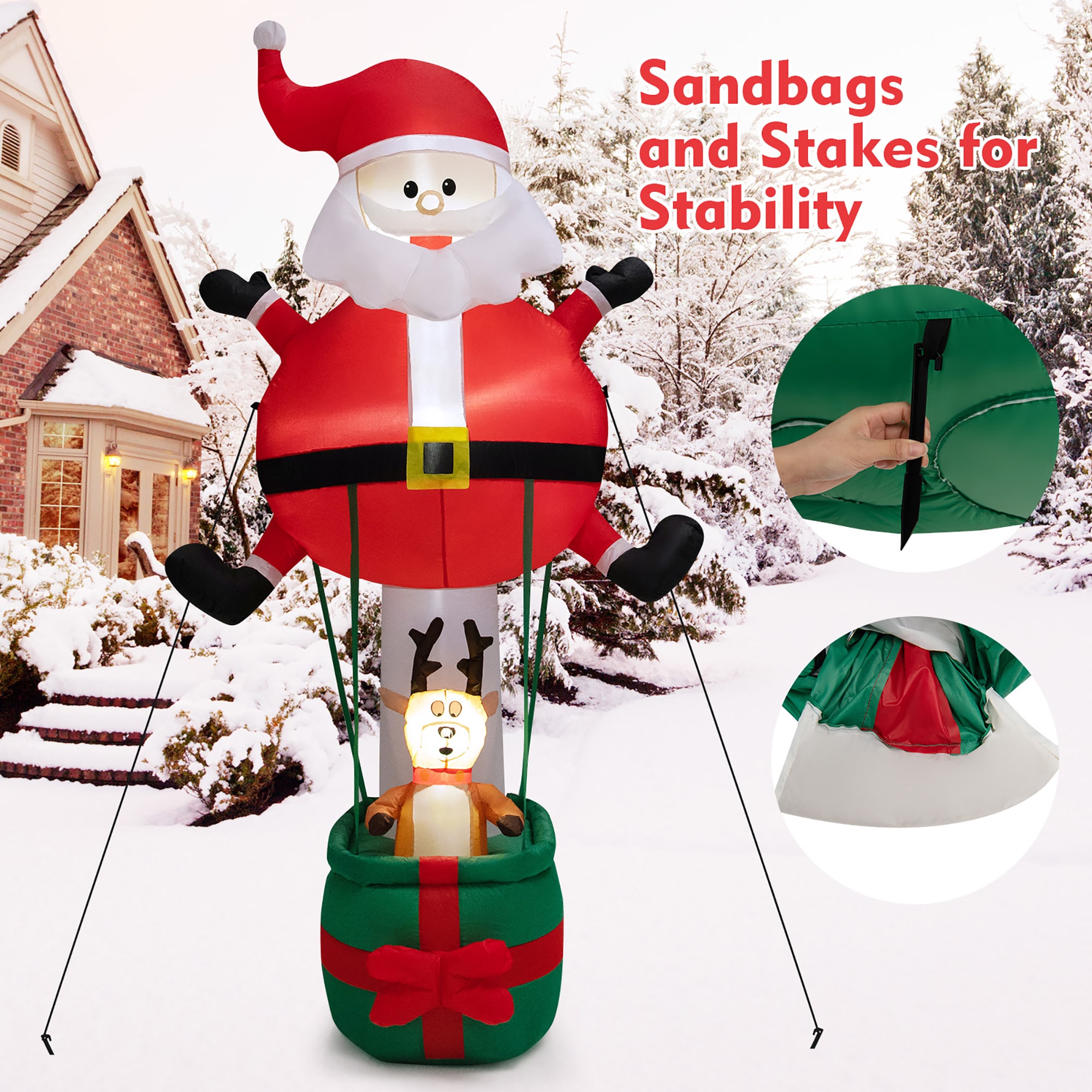 Costway LWS00697 Christmas-Inflatables - View #4