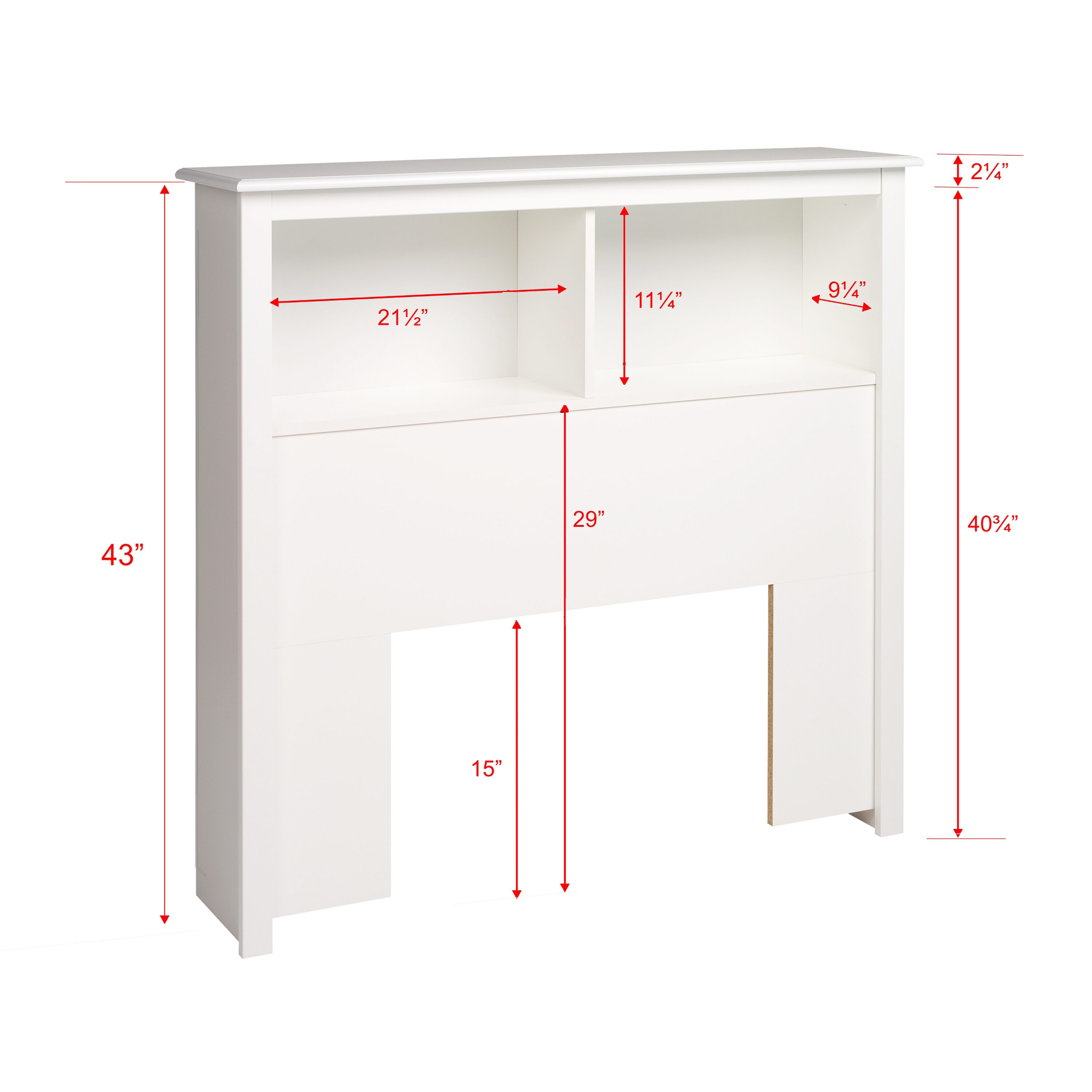Prepac WSH-4543 Upholstered-Headboards - View #3