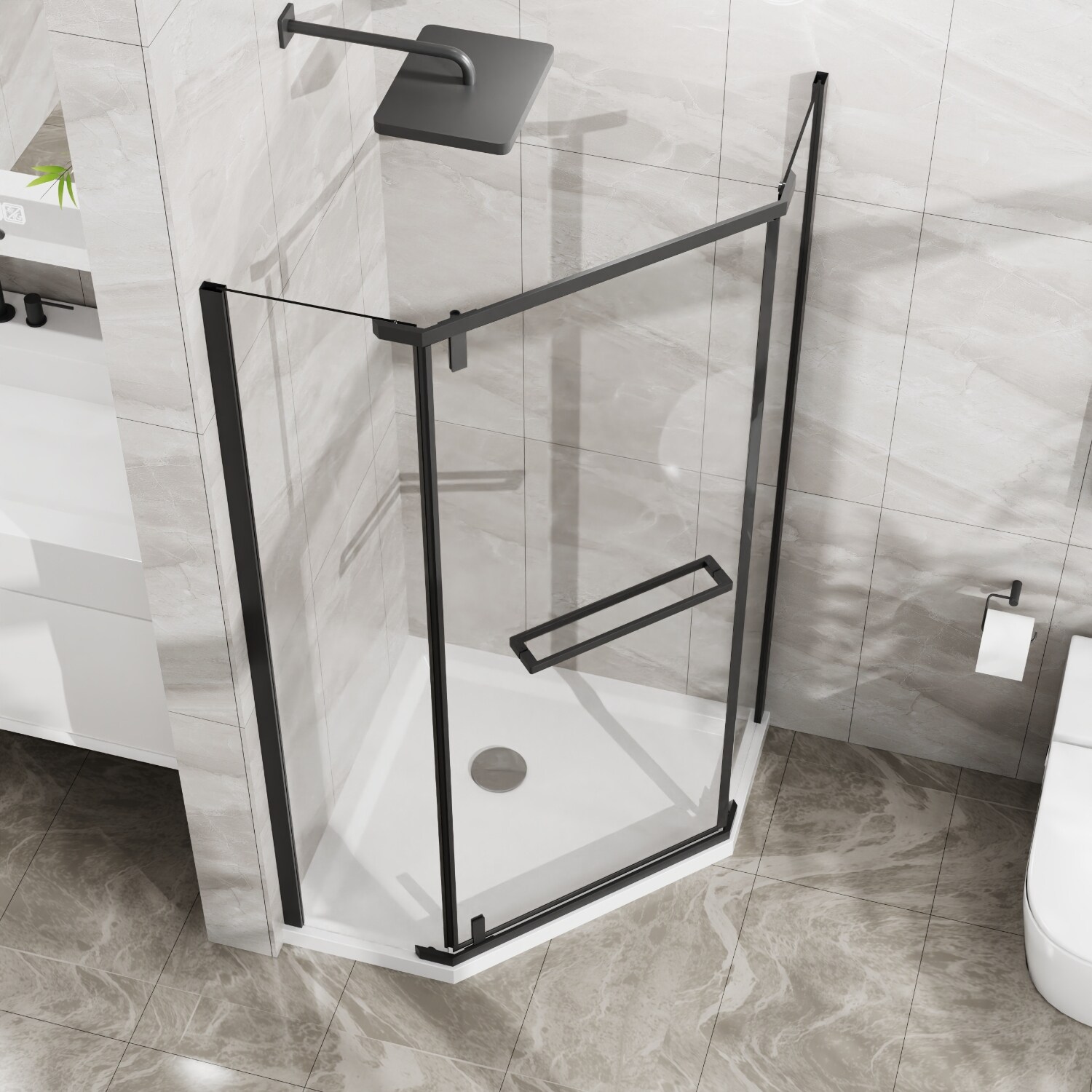 Wooakway FXLS0605-601A76 Shower-Doors - View #2