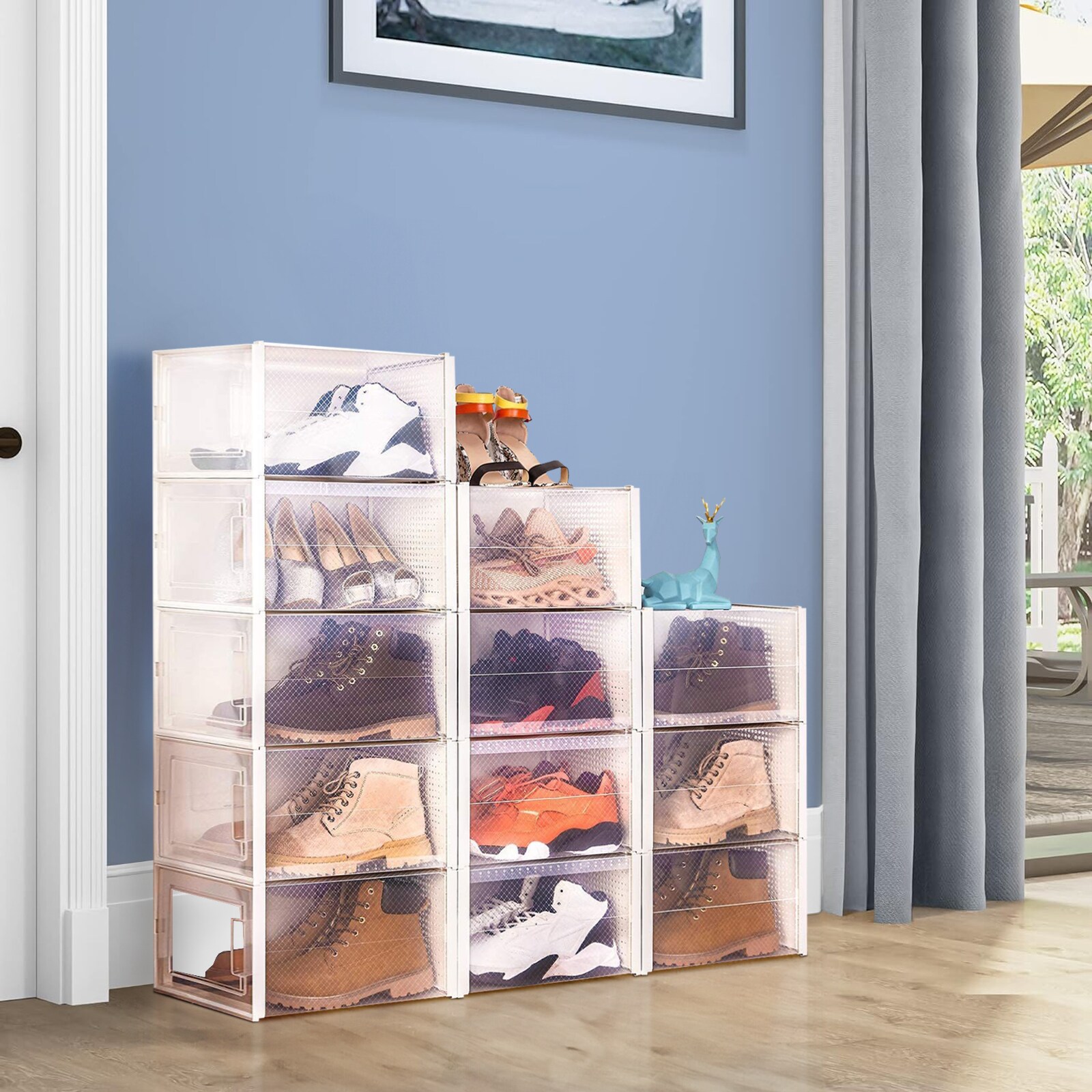 Flynama J-V-D0102HGEGXY Shoe-Racks - View #2