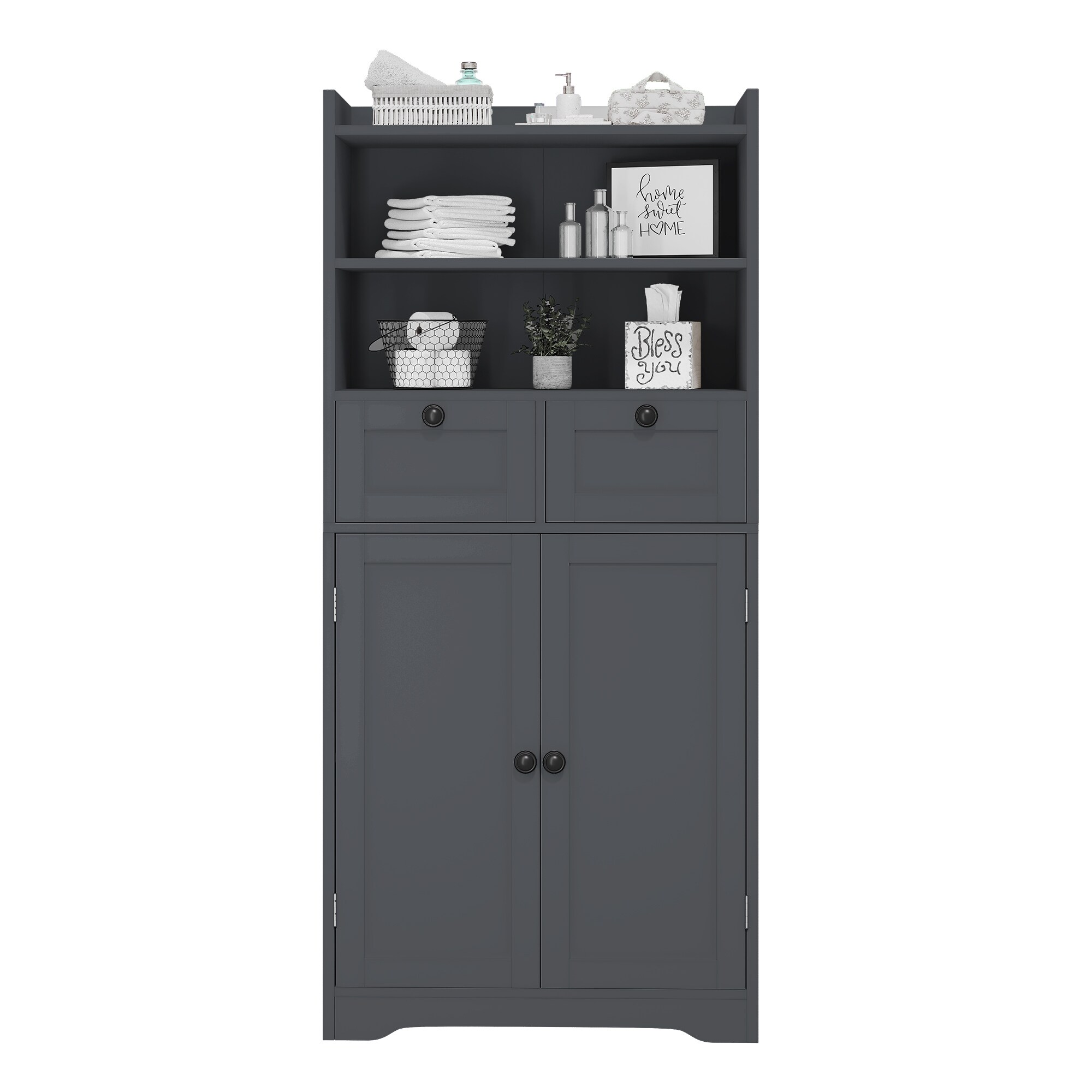 VOUA SAF-JDRYRB-WHCK Linen-Cabinets - View #14