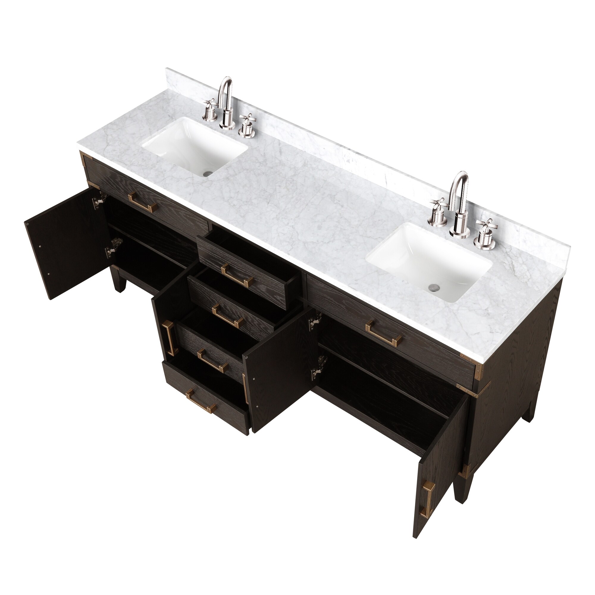 Lexora LVW80DK101 Bath-Vanity-Combo - View #4