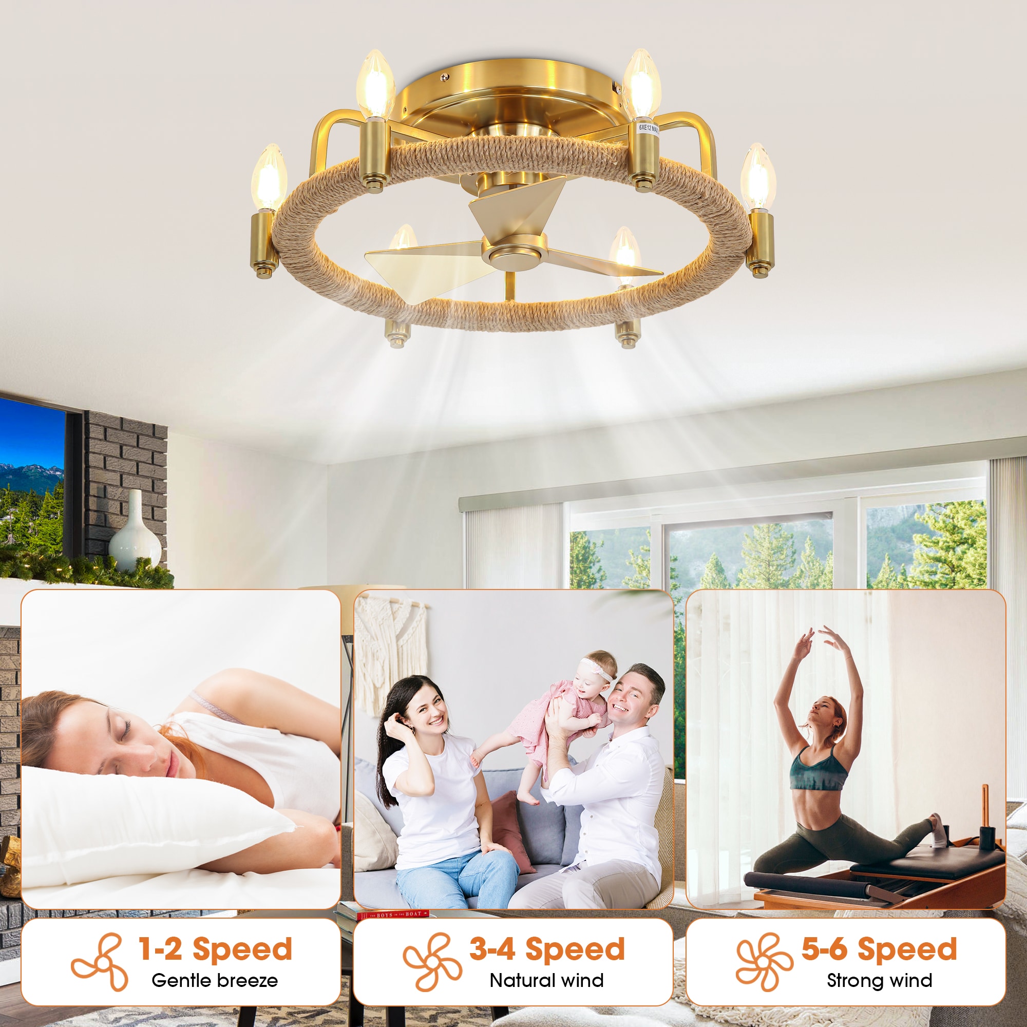 Parrot Uncle F8322110V Ceiling-Fans - View #3